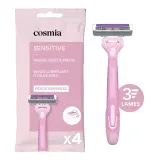 COSMIA Rasoir jetable sensitive 3 lames