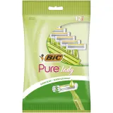 BIC Pure lady rasoirs jetables 3 lames aloe vera femme