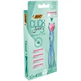 BIC Rasoir système clic 3 sensitive avec recharges
