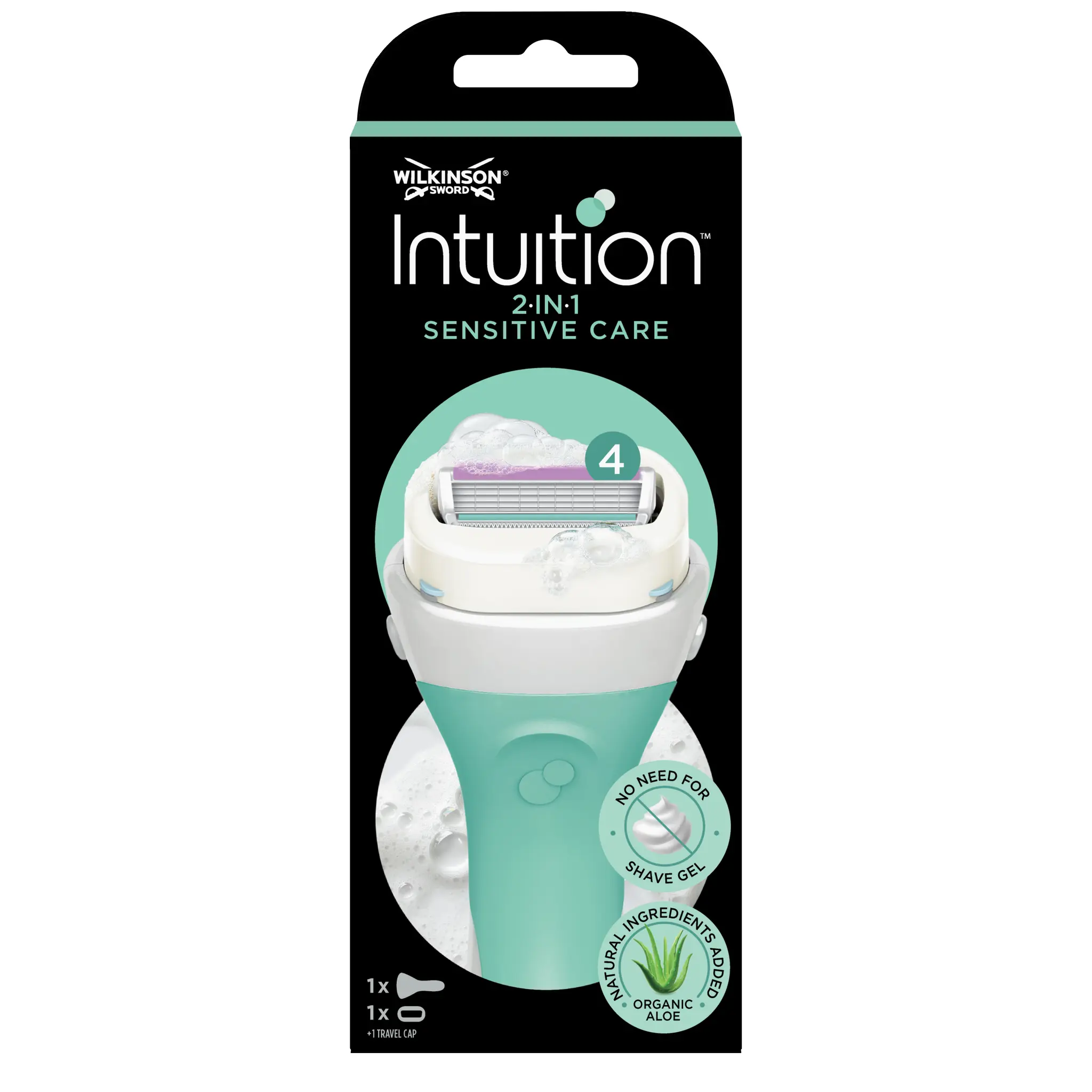 WILKINSON Intuition 2 en 1 Sensitive Care Rasoir