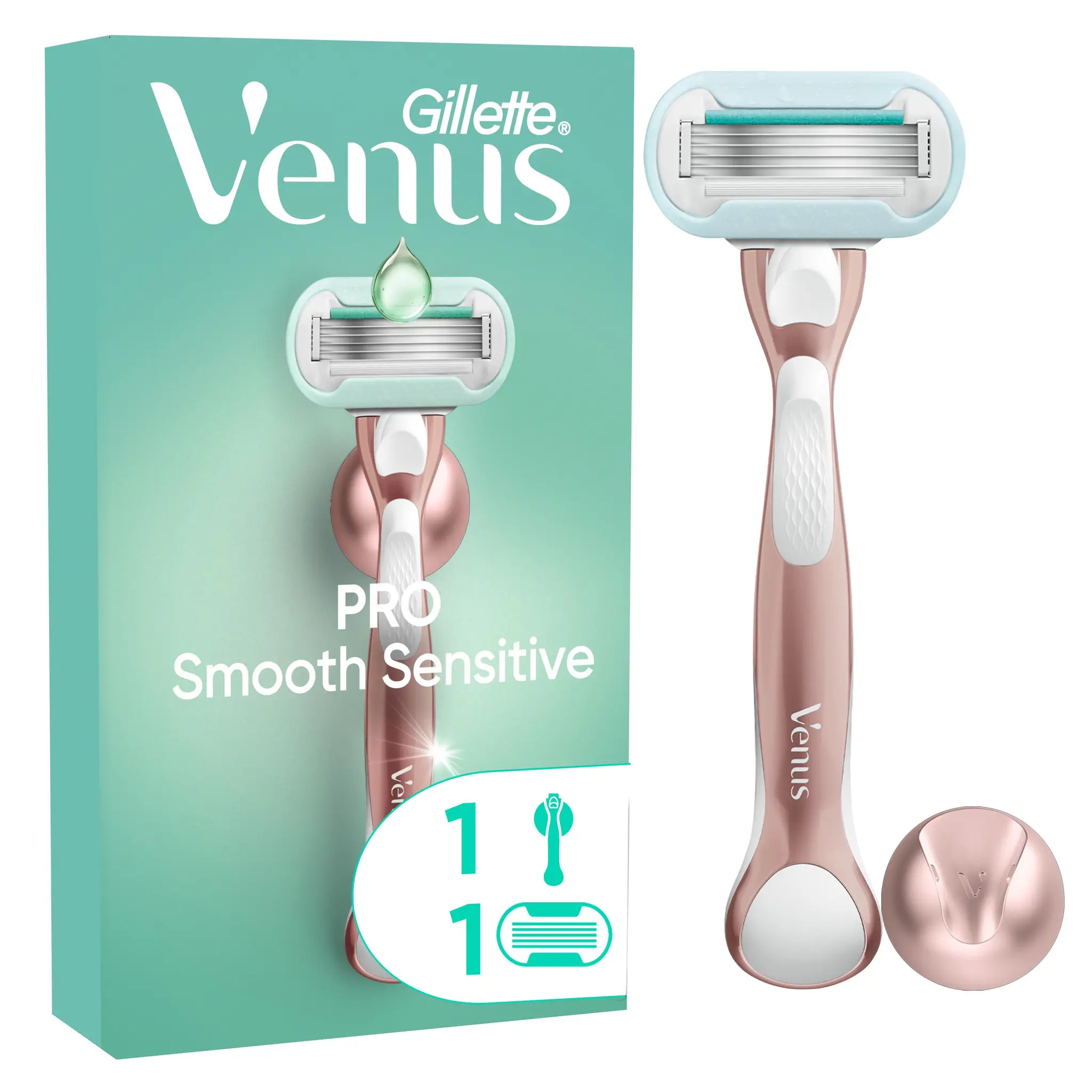 GILLETTE Venus Pro Smooth Sensitive rasoir