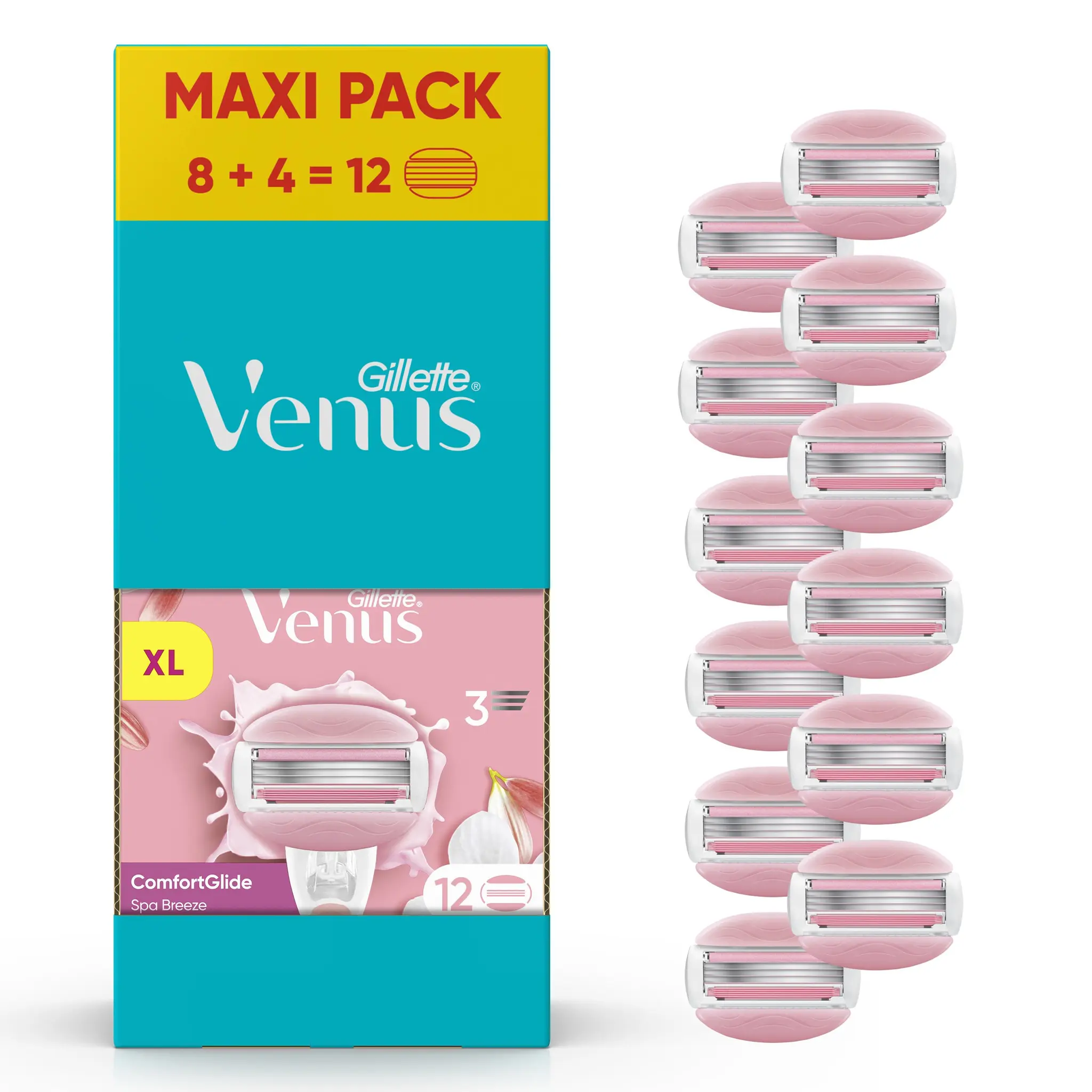 VENUS Comfortglide Recharges 3 lames spa Breeze