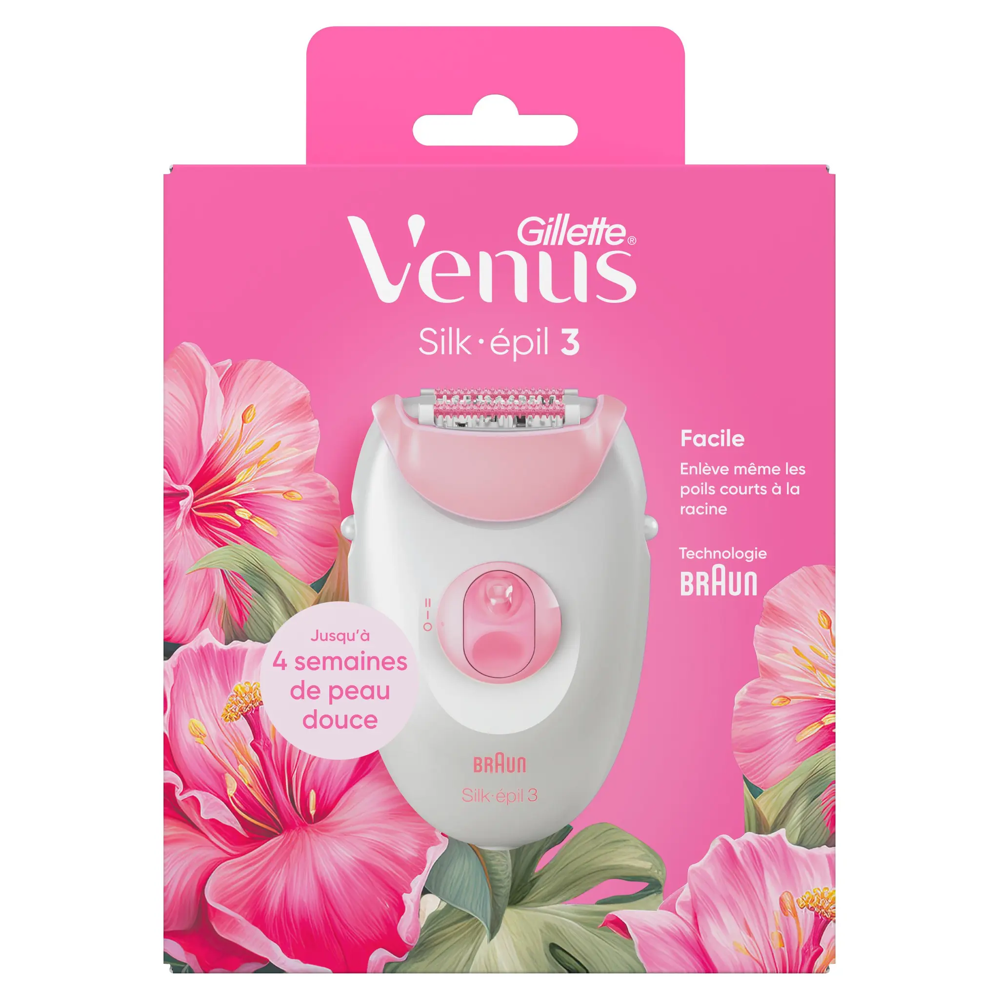 GILLETTE Venus Silk-Epil 3 épilateur technologie Braun