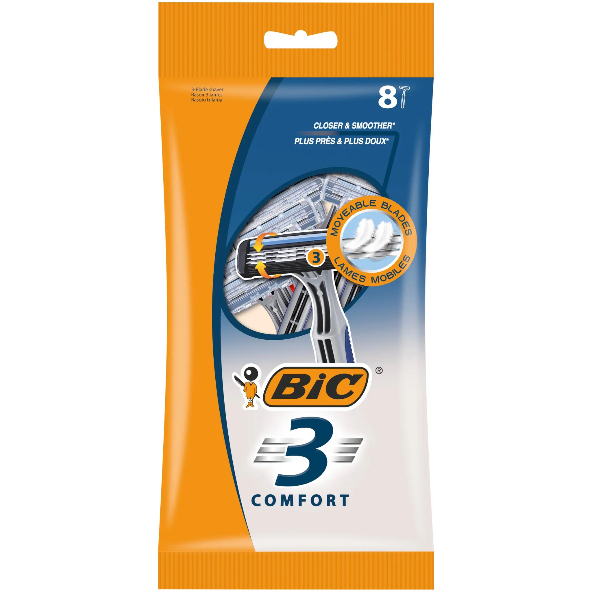 BIC Rasoirs jetables 3 lames