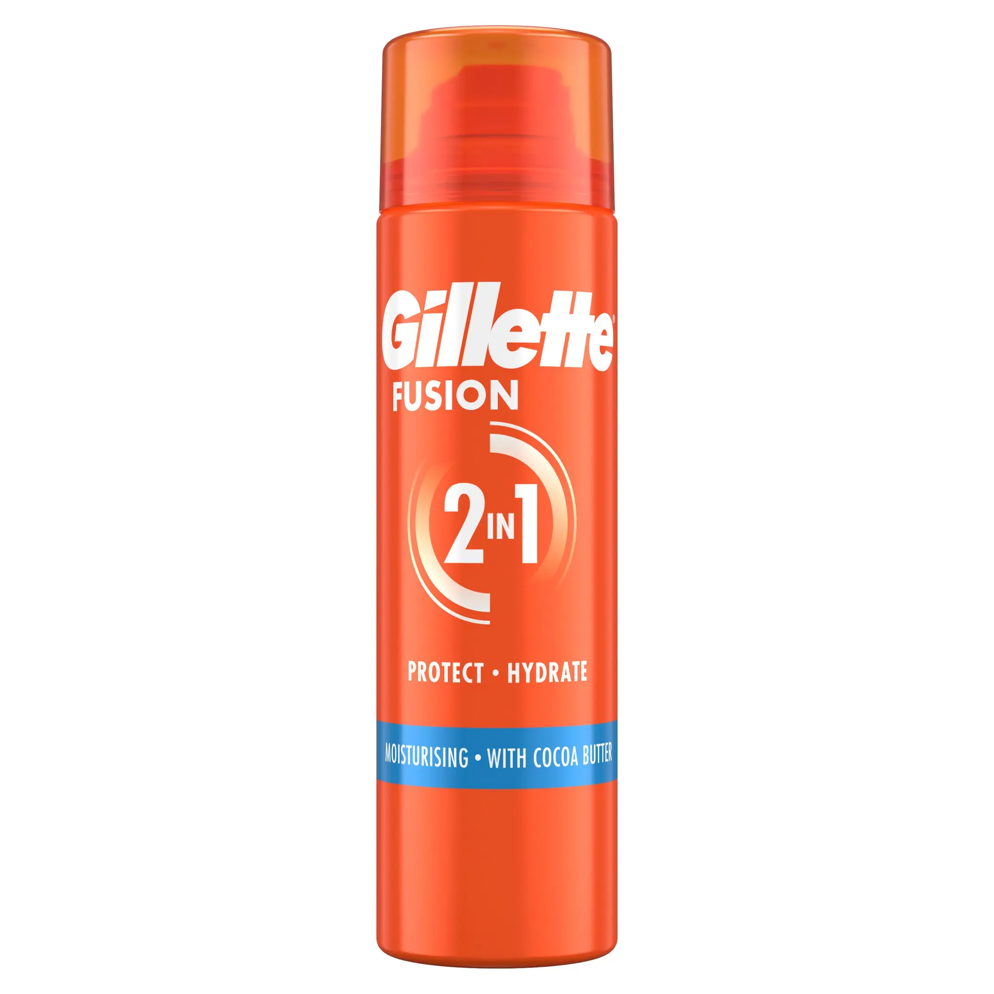 GILLETTE Fusion Gel à raser 2en1