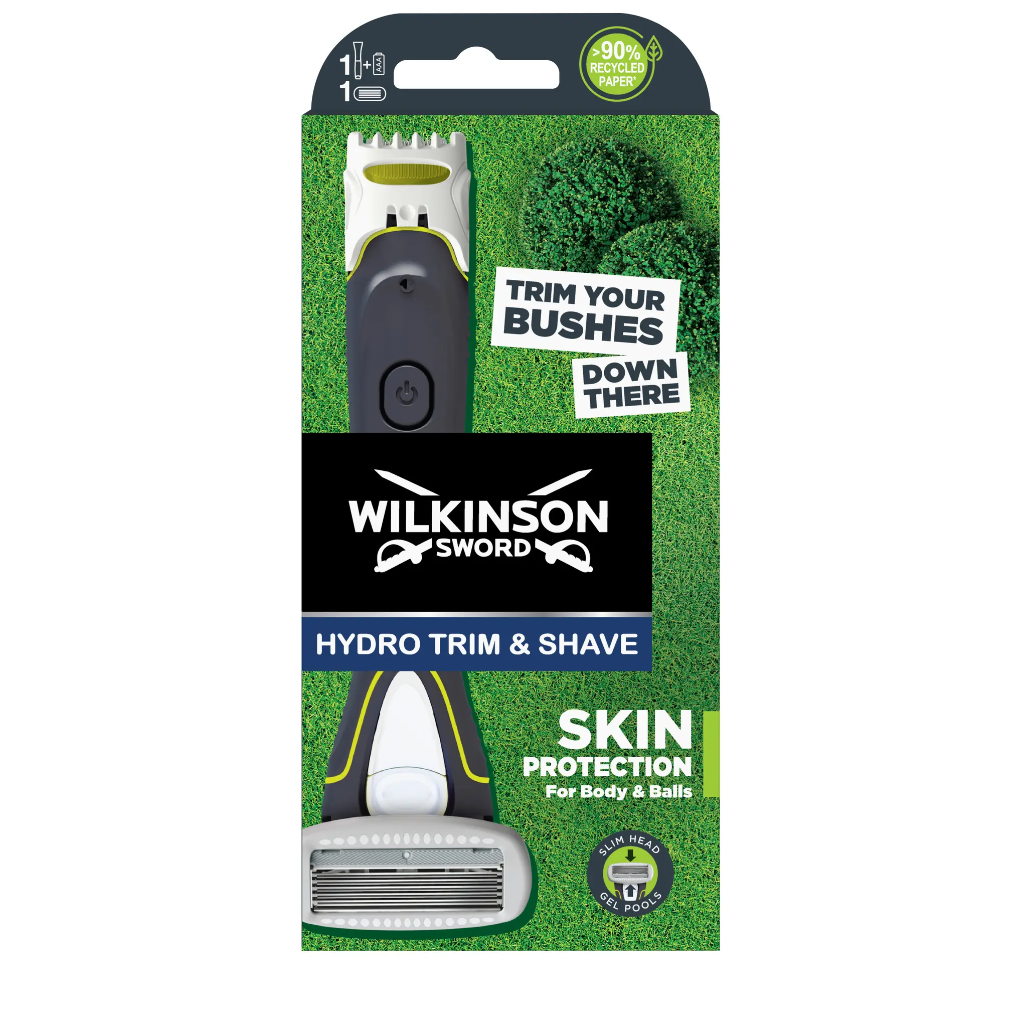 WILKINSON Hydro trim and shave rasoir et tondeuse
