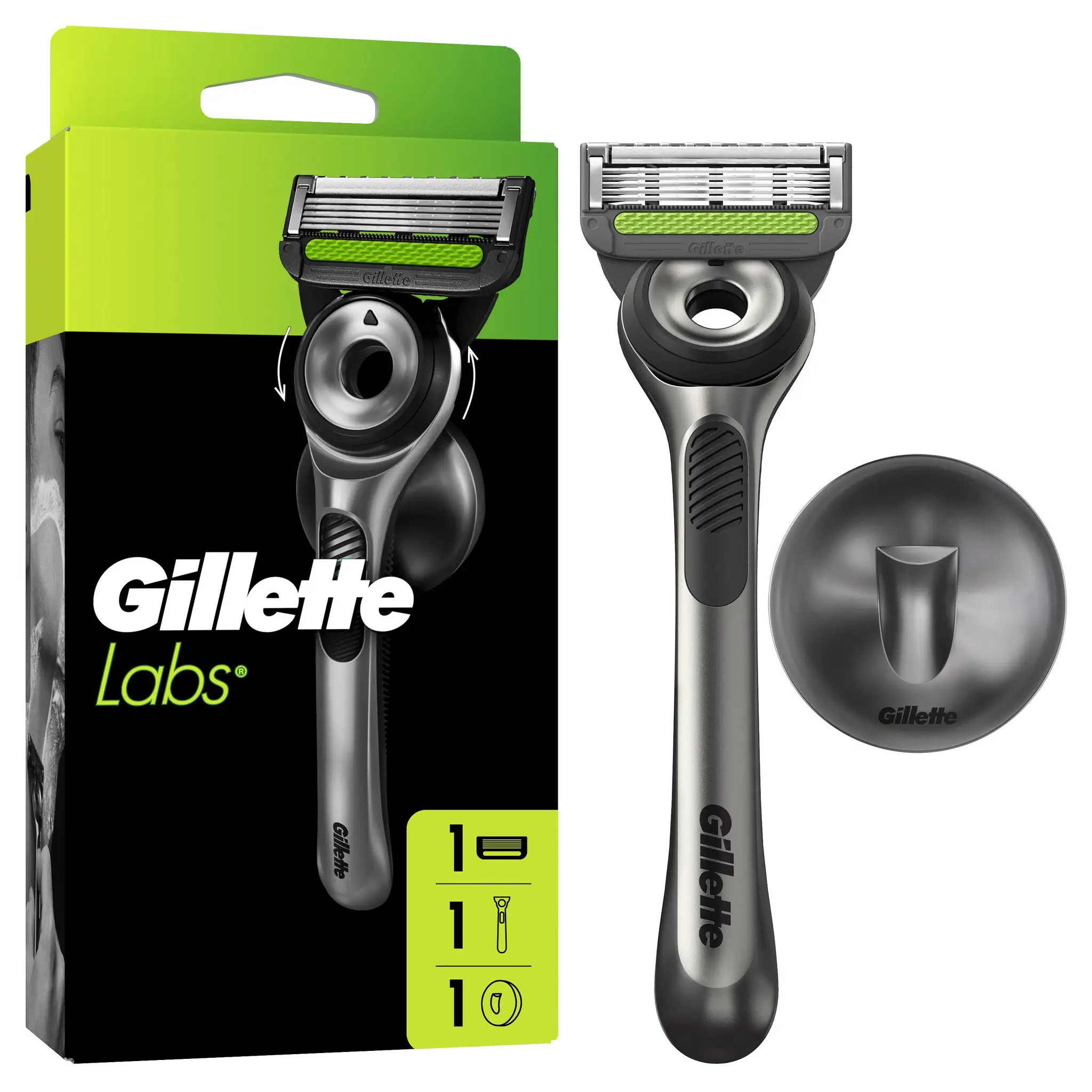 GILLETTE Labs rasoir silver