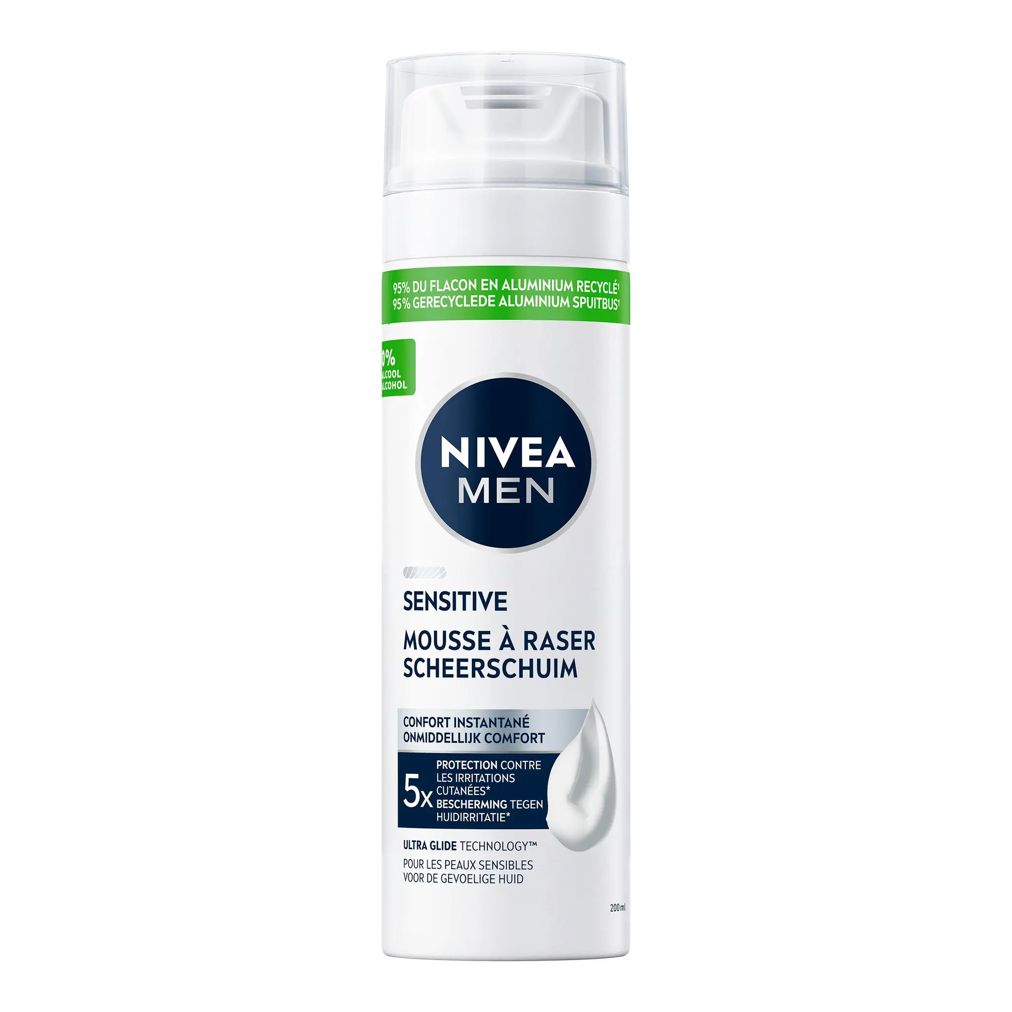 NIVEA MEN Mousse à raser pour peaux sensibles