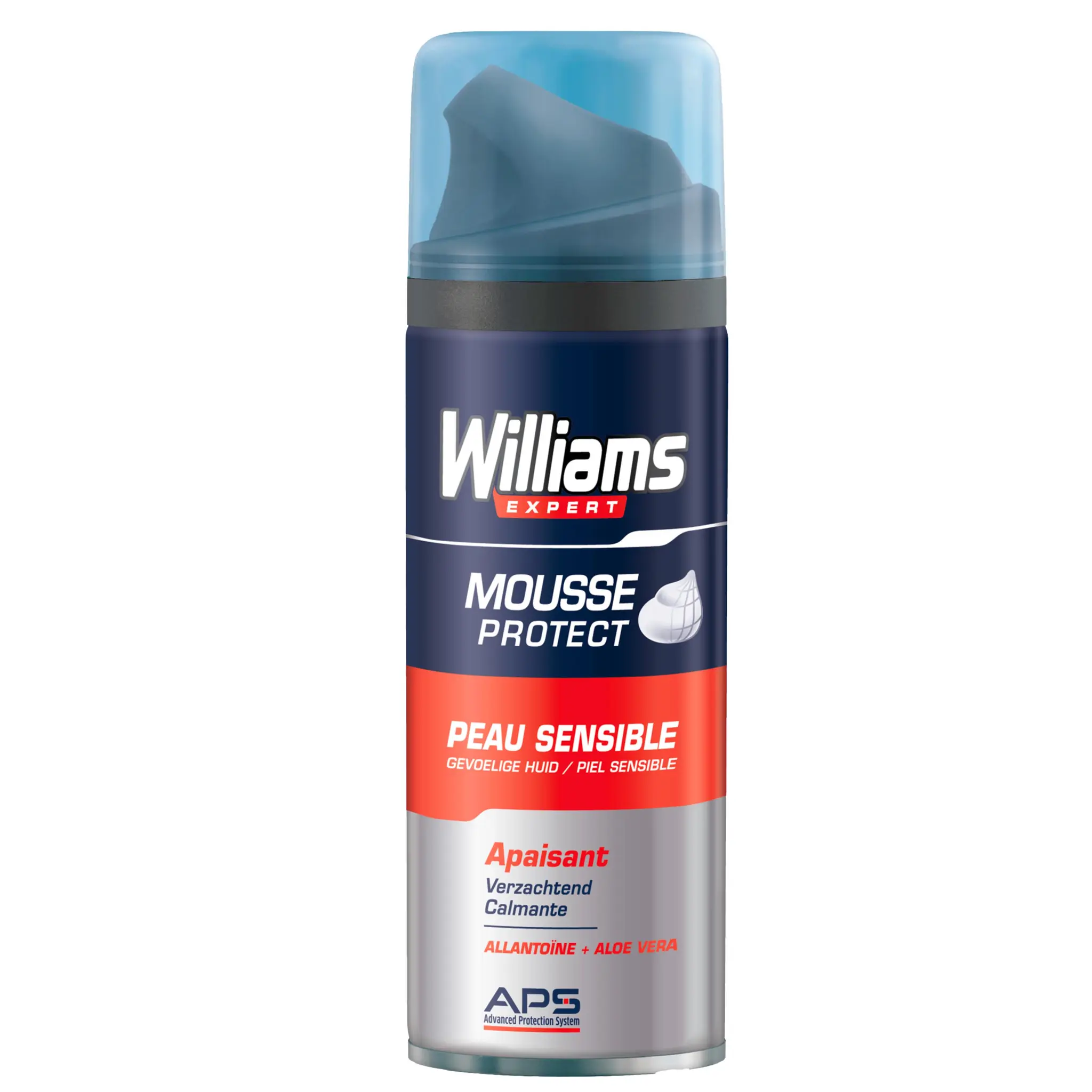 WILLIAMS Mousse à raser apaisante peaux sensibles