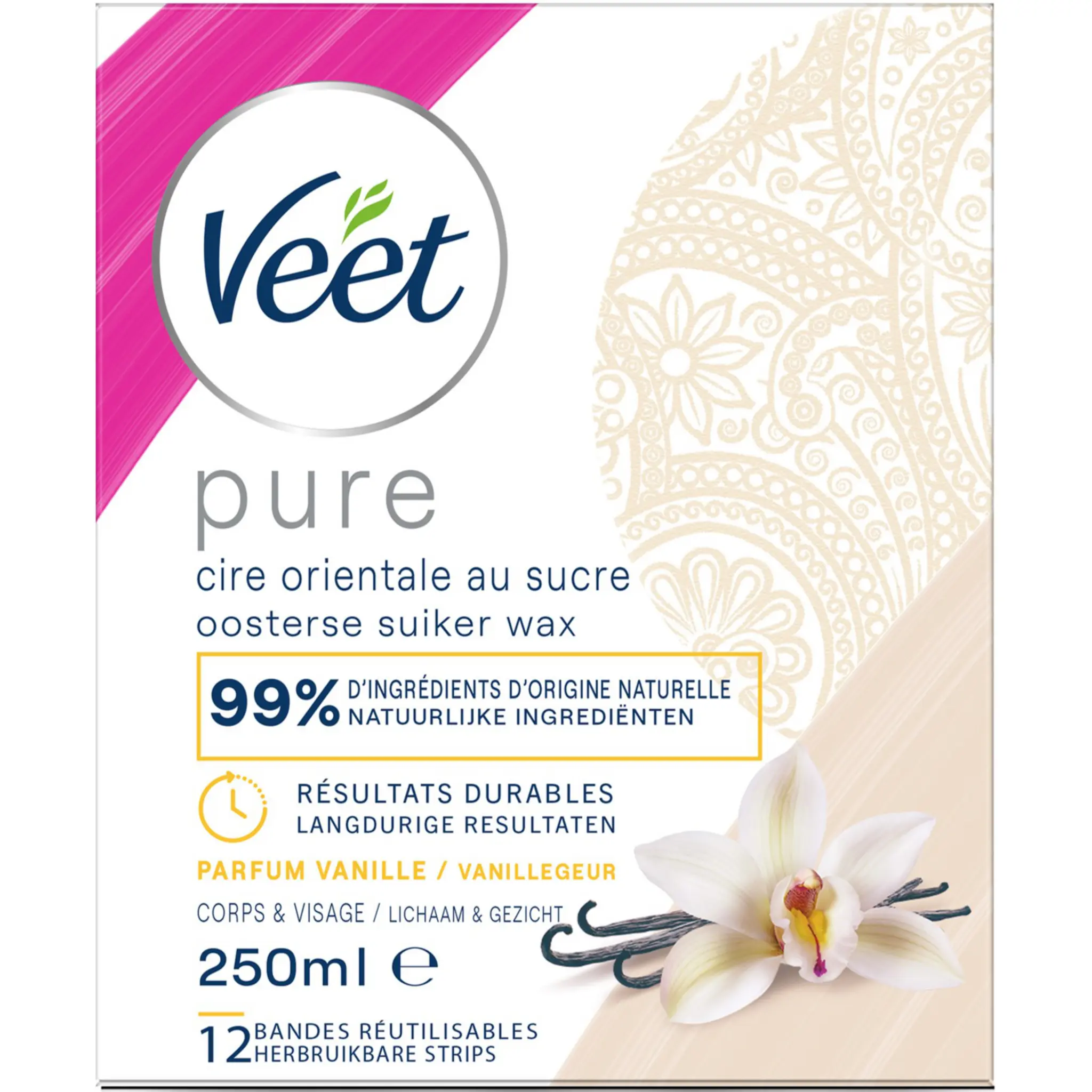 VEET Cire orientale aux huiles essentielles parfum vanille