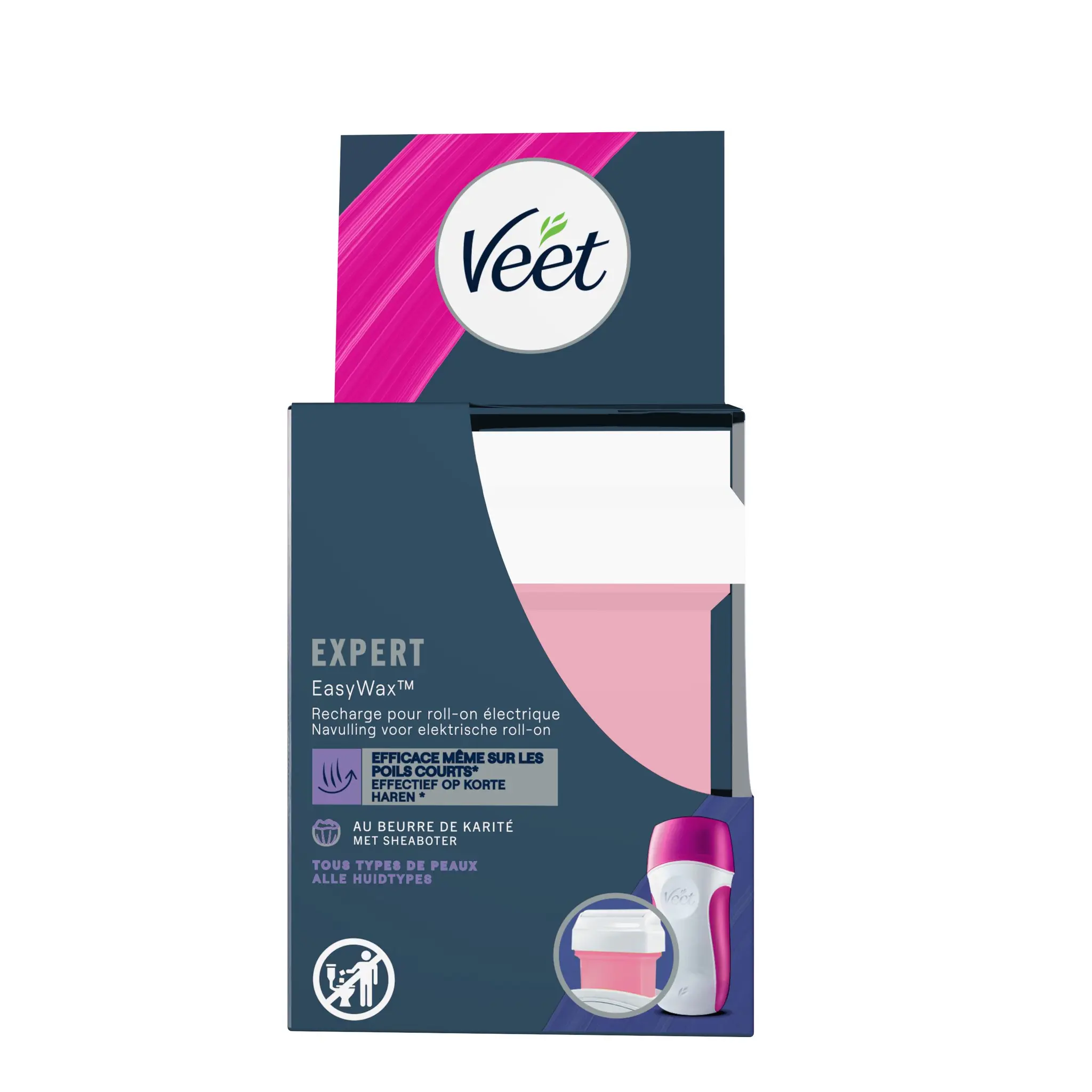 VEET Roll-on électrique pour cire chaude tous types de peaux