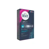 VEET Bandes de cire Expert maillot à l'huile d'amande douce pour peaux sensibles