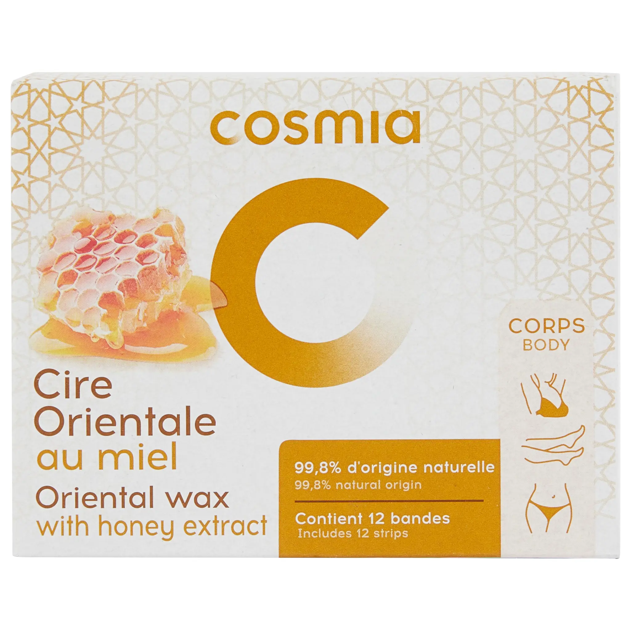 COSMIA Cire orientale au miel pour peaux sensibles