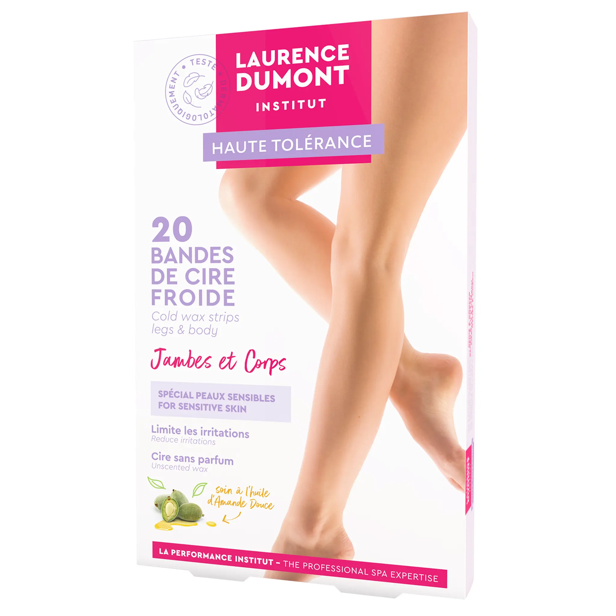 LAURENCE DUMONT Bandes de cire froides corps peaux sensibles