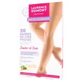 LAURENCE DUMONT Bandes de cire froides corps peaux sensibles