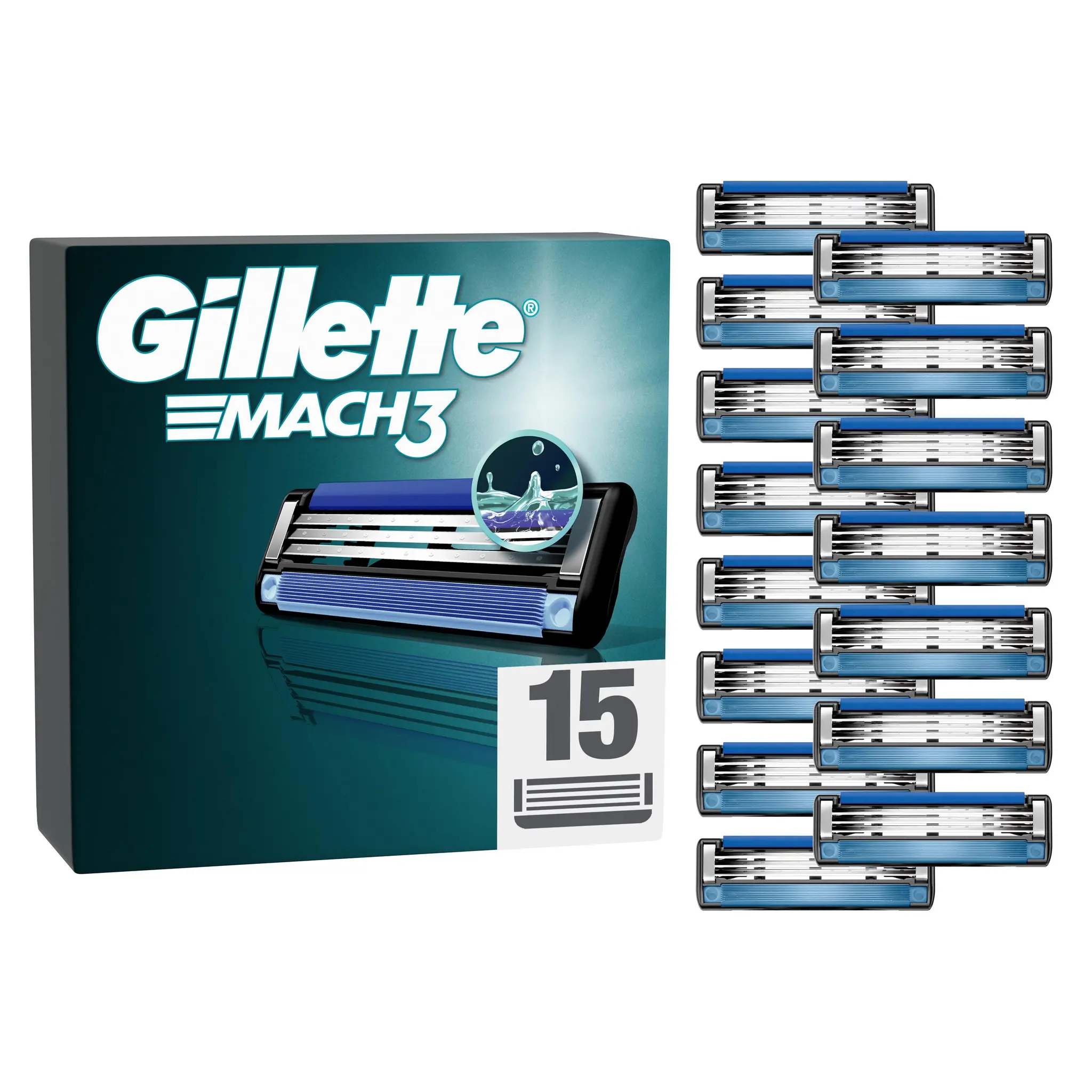 GILLETTE Mach 3 lames