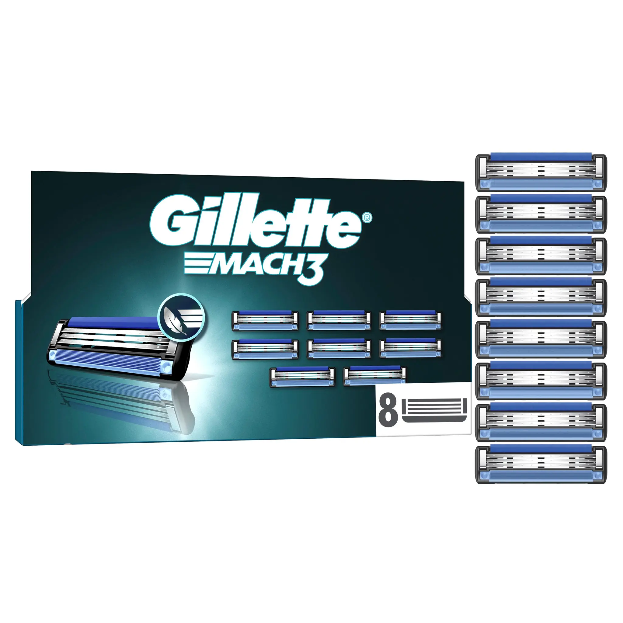 GILLETTE Mach3 recharges lames de rasoir