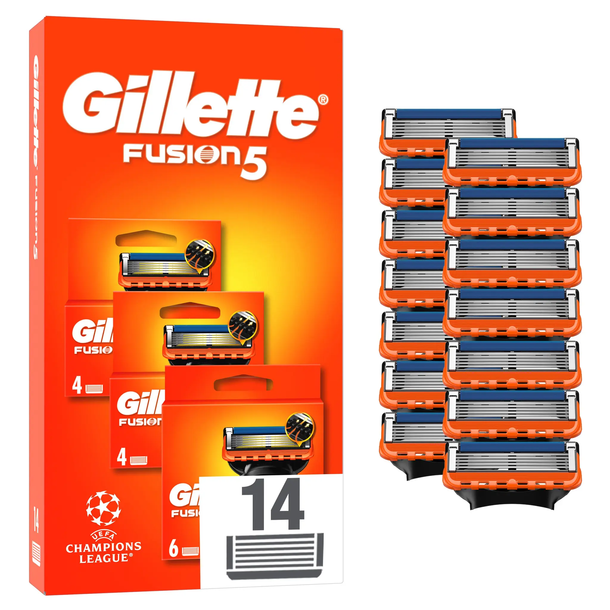 GILLETTE Fusion5 Recharges de lames