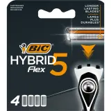 BIC Recharges lames de rasoir hybrid 5 flex