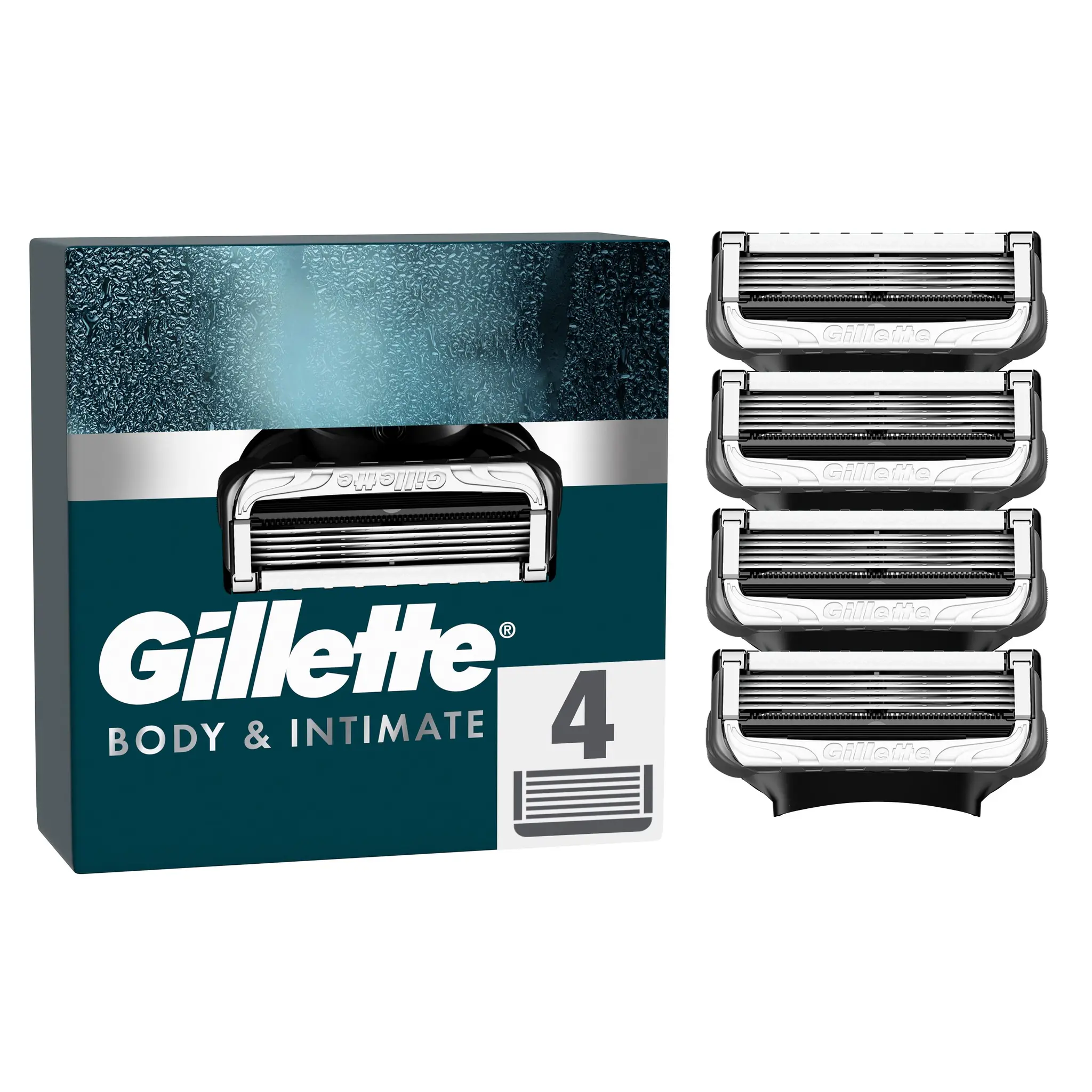 GILLETTE Body & intimate lames