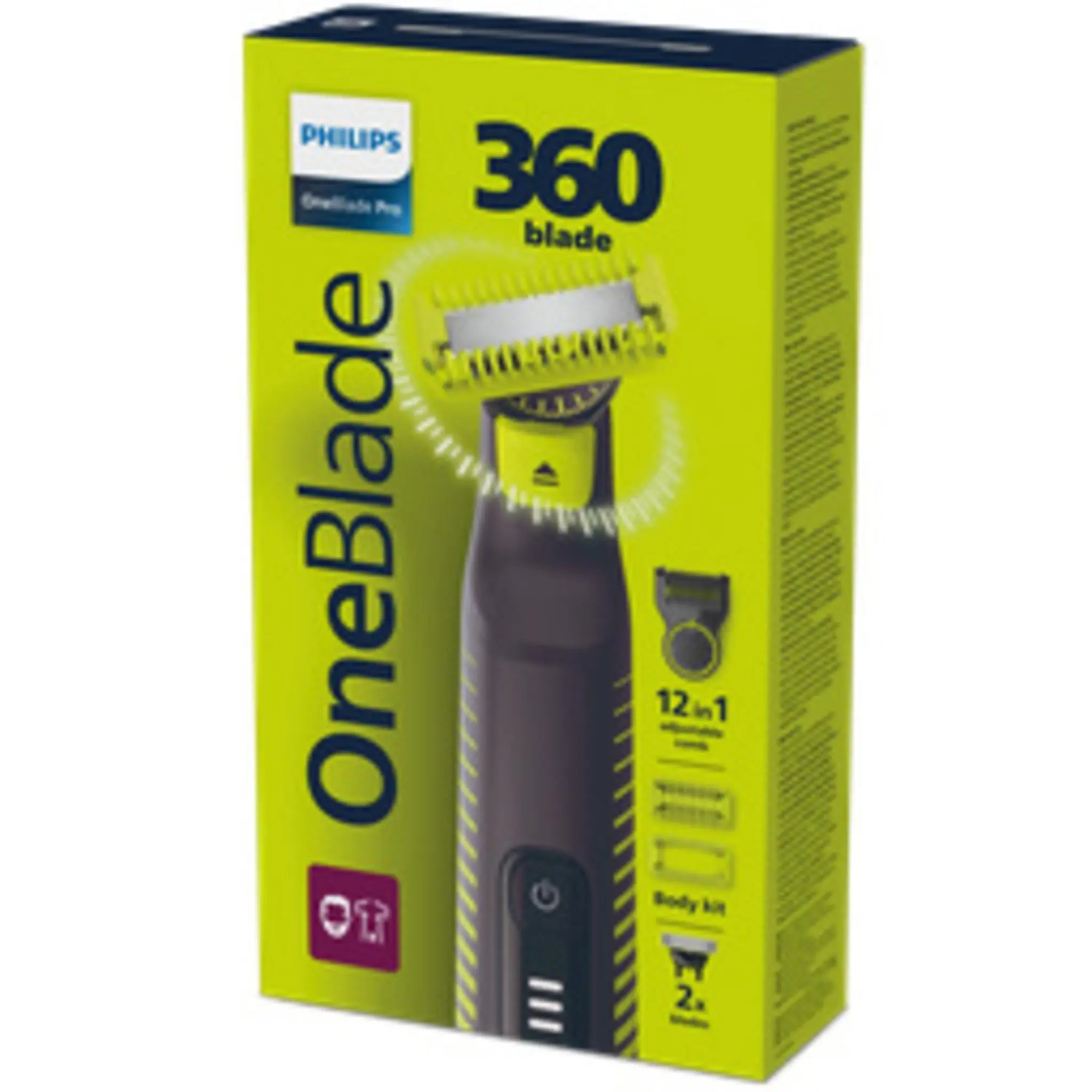 PHILIPS One Blade 360 rasoir visage et corps