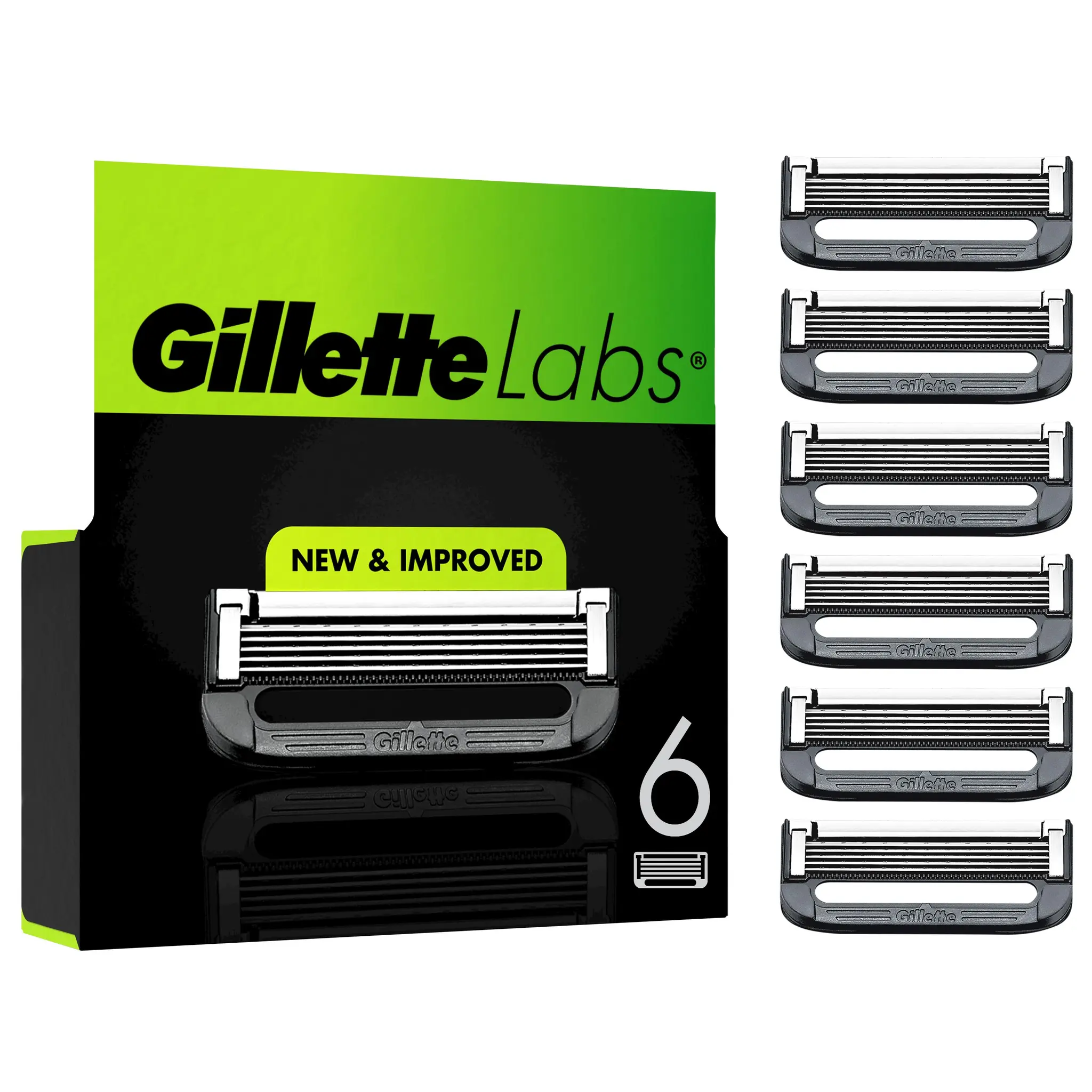GILLETTE Labs lames de rasoir