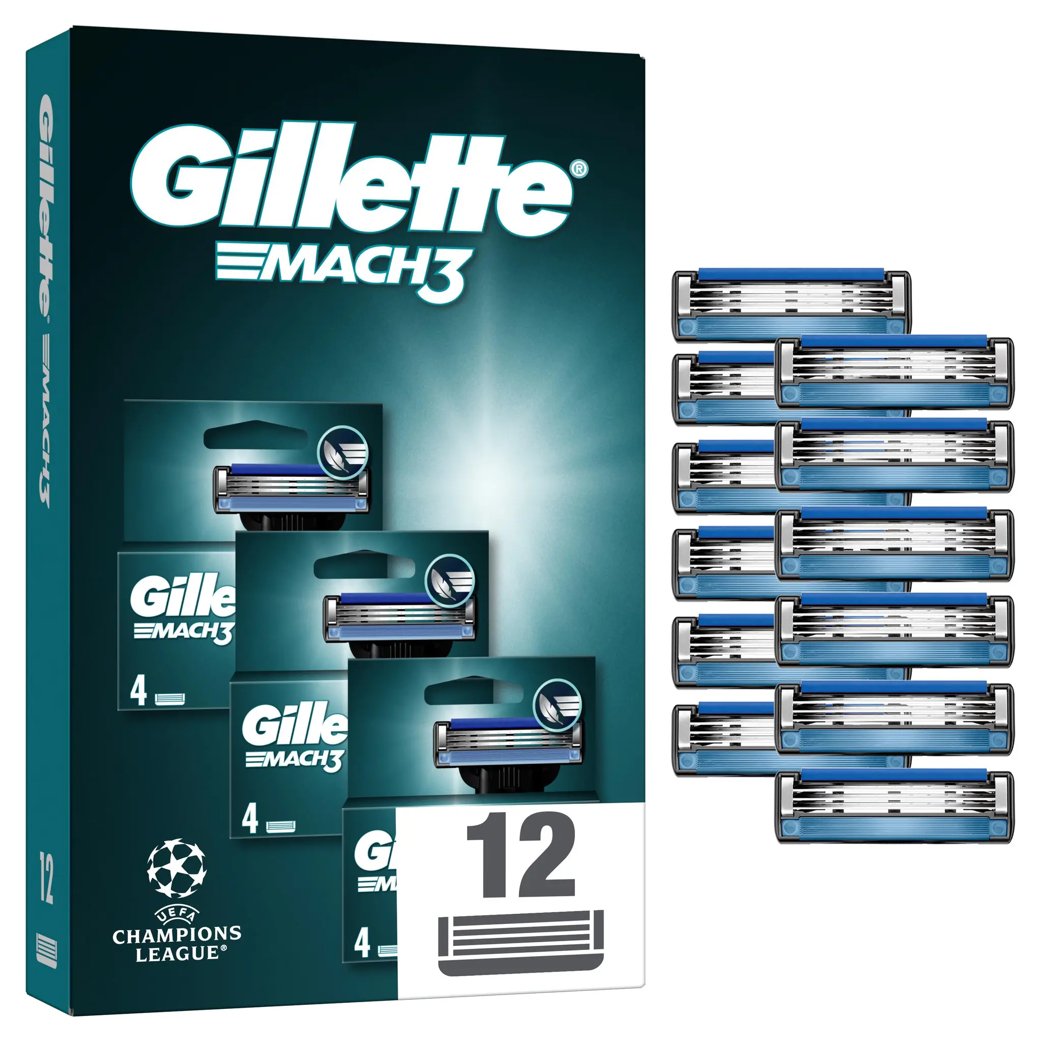 GILLETTE Mach3 Pack spécial lames