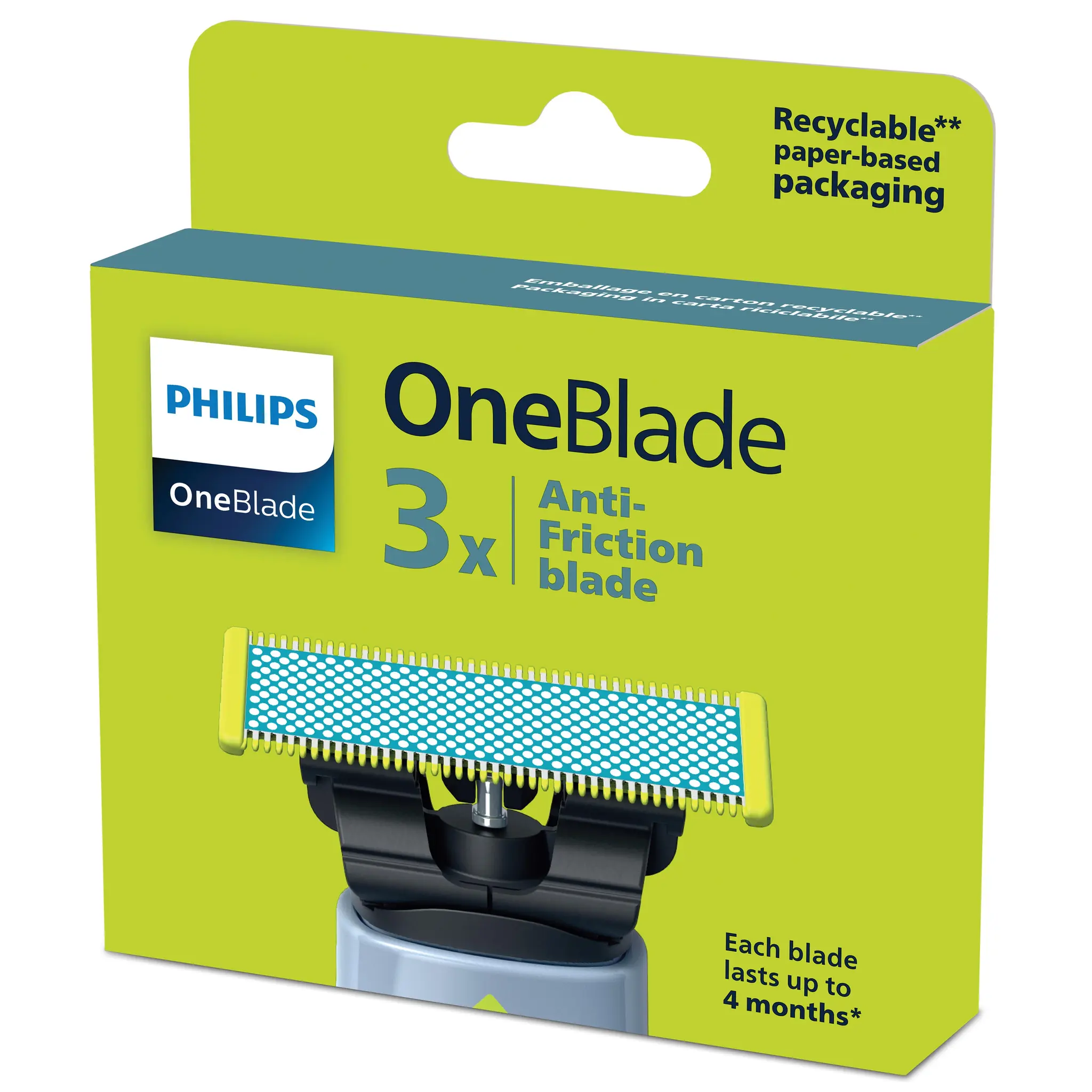 PHILIPS One Blade Recharge anti-friction blade