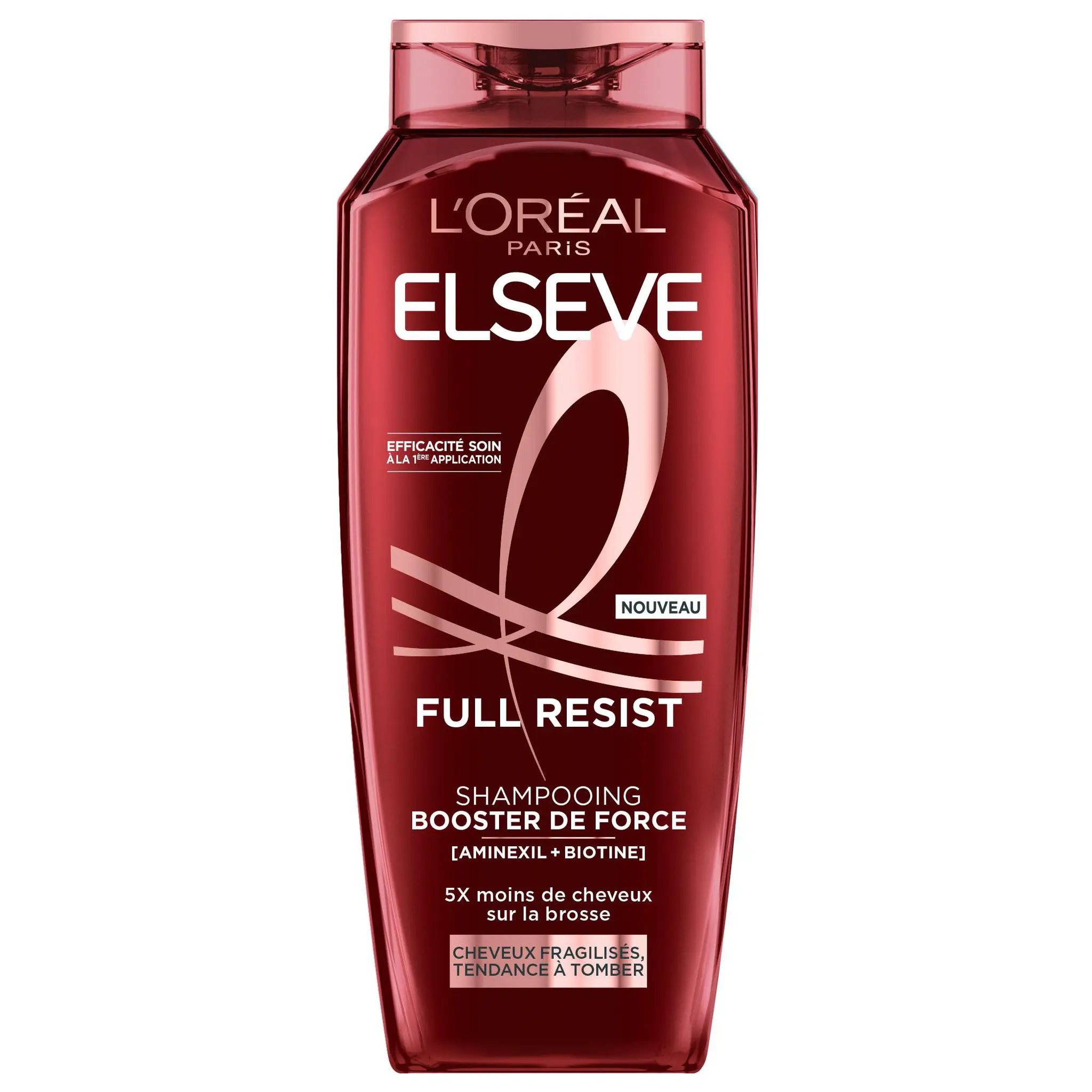ELSEVE Full Resist Shampoing booster de force aminexil+biotine cheveux fragilisés , tendance à tomber