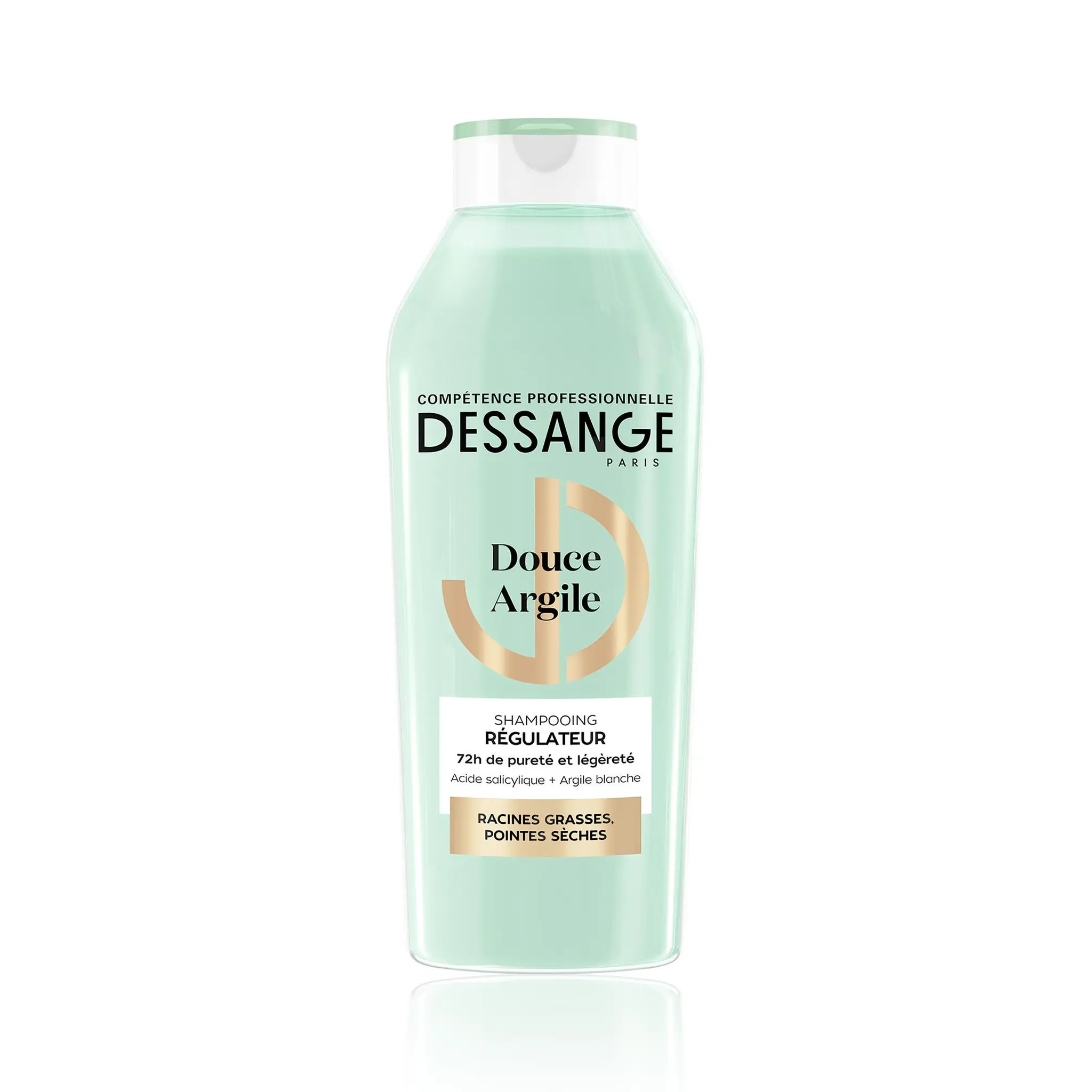 DESSANGE Douce argile Shampooing régulateur racines grasses, pointes sèches