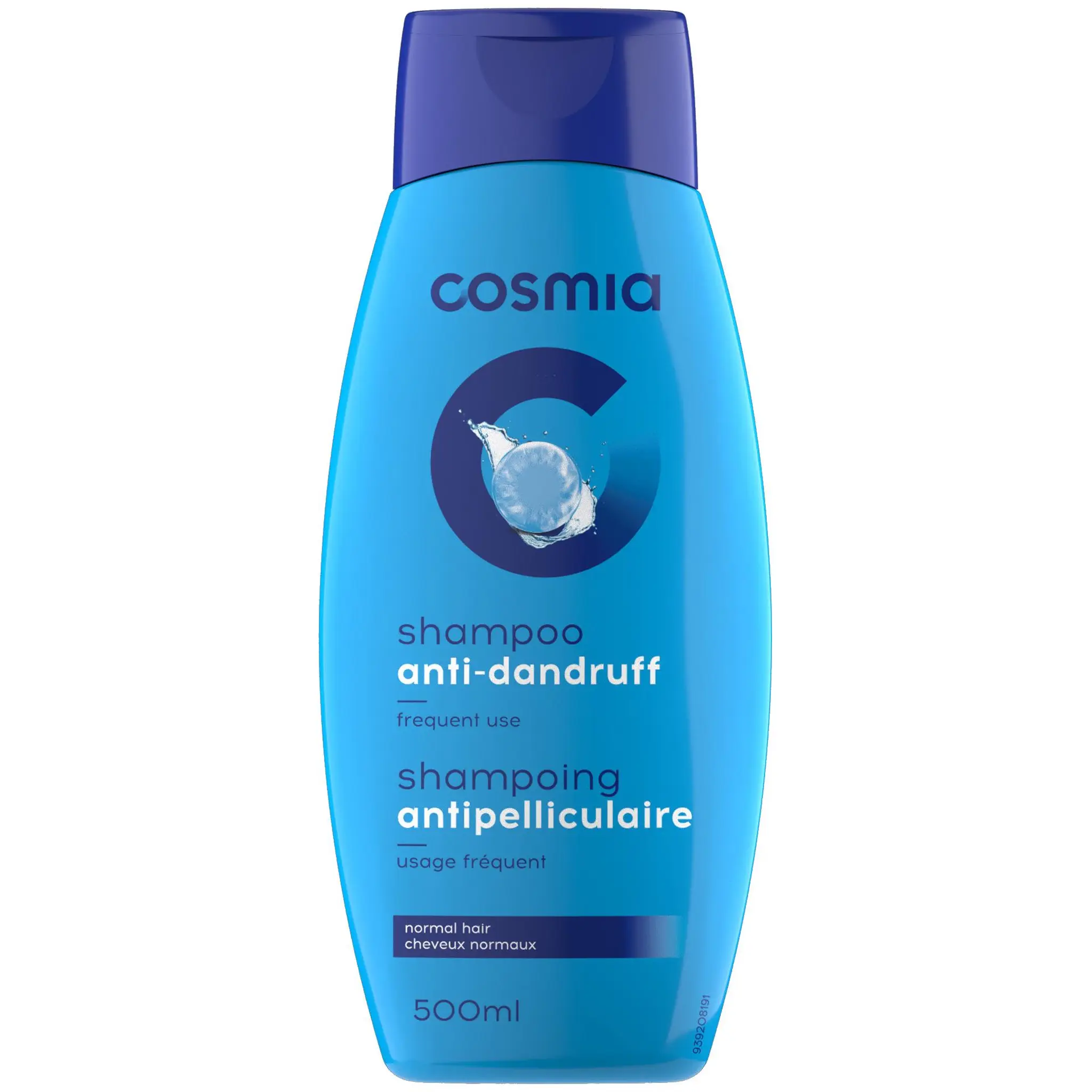 COSMIA Shampoing antipelliculaire cheveux normaux
