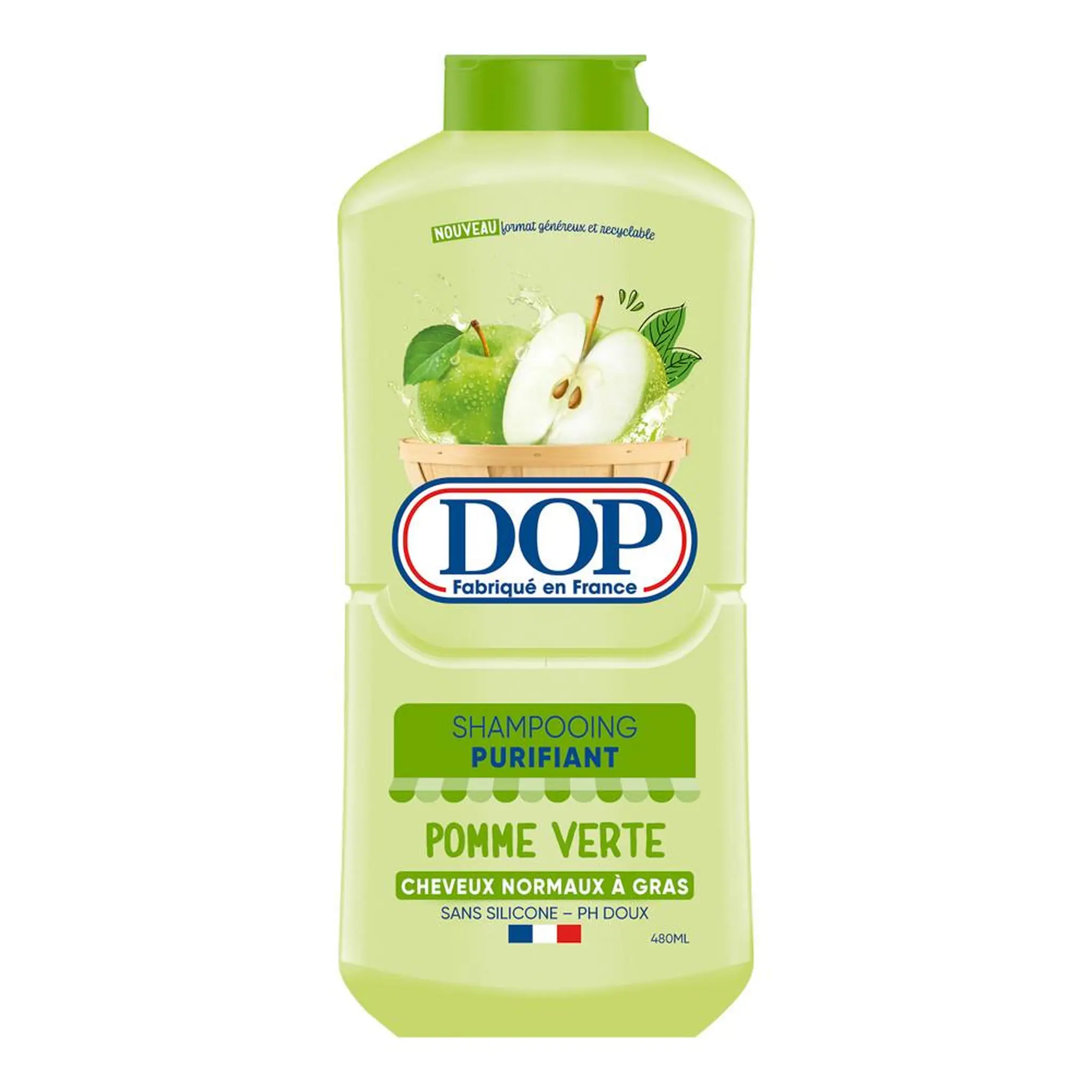 DOP Shampoing purifiant pomme verte