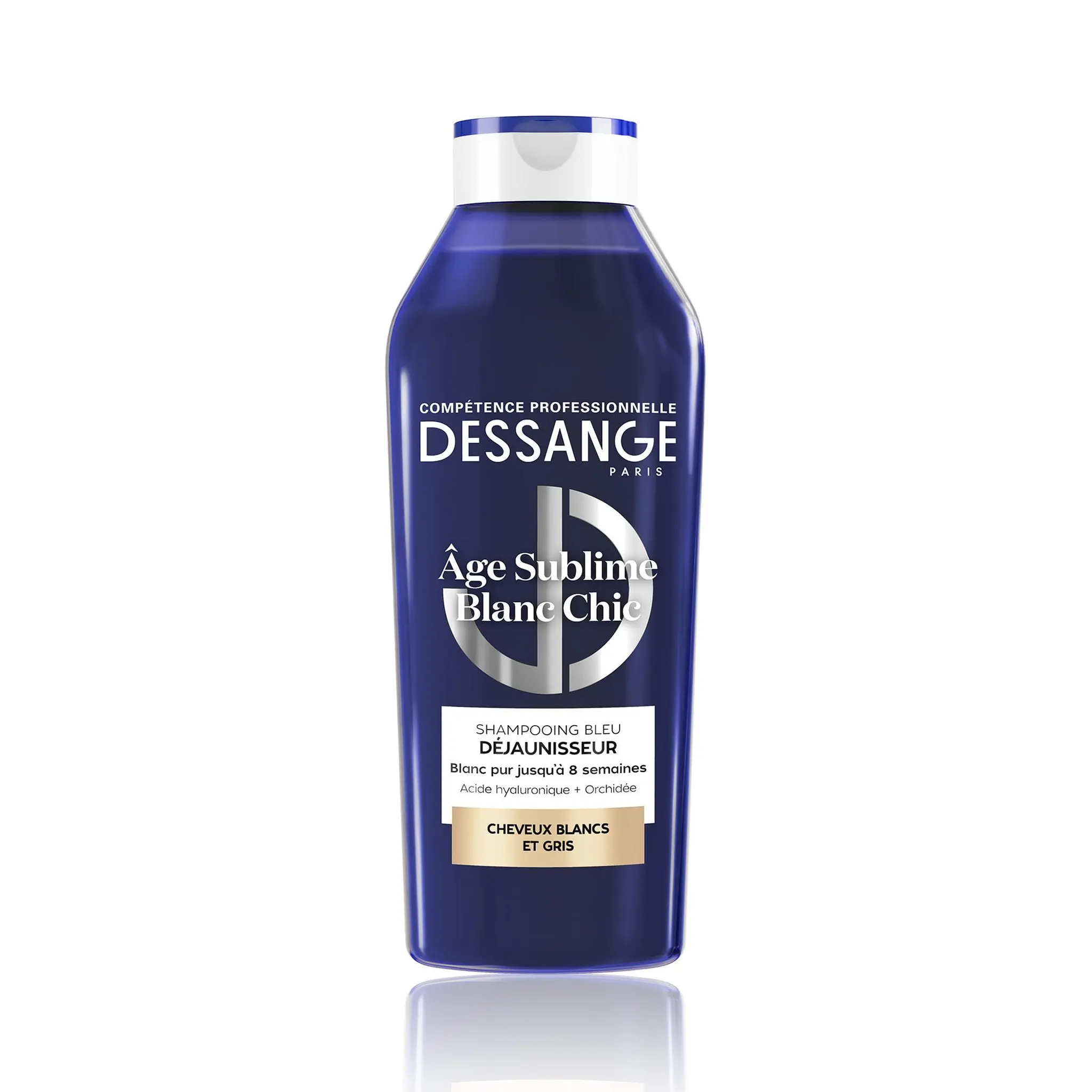 DESSANGE Age sublime blanc chic shampoing bleu déjaunisseur