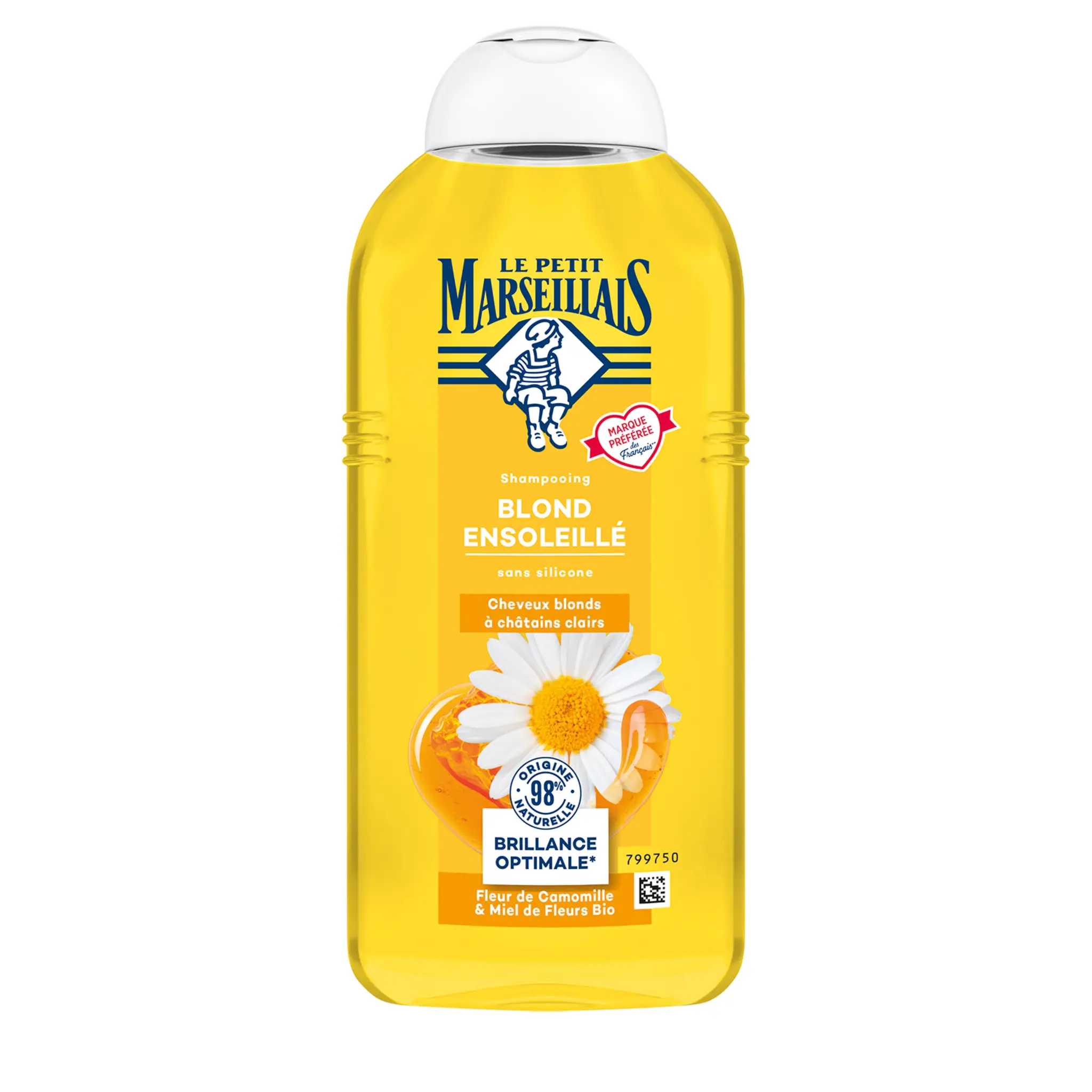 LE PETIT MARSEILLAIS Shampoing blond ensoleillé fleur de camomille et miel de fleurs