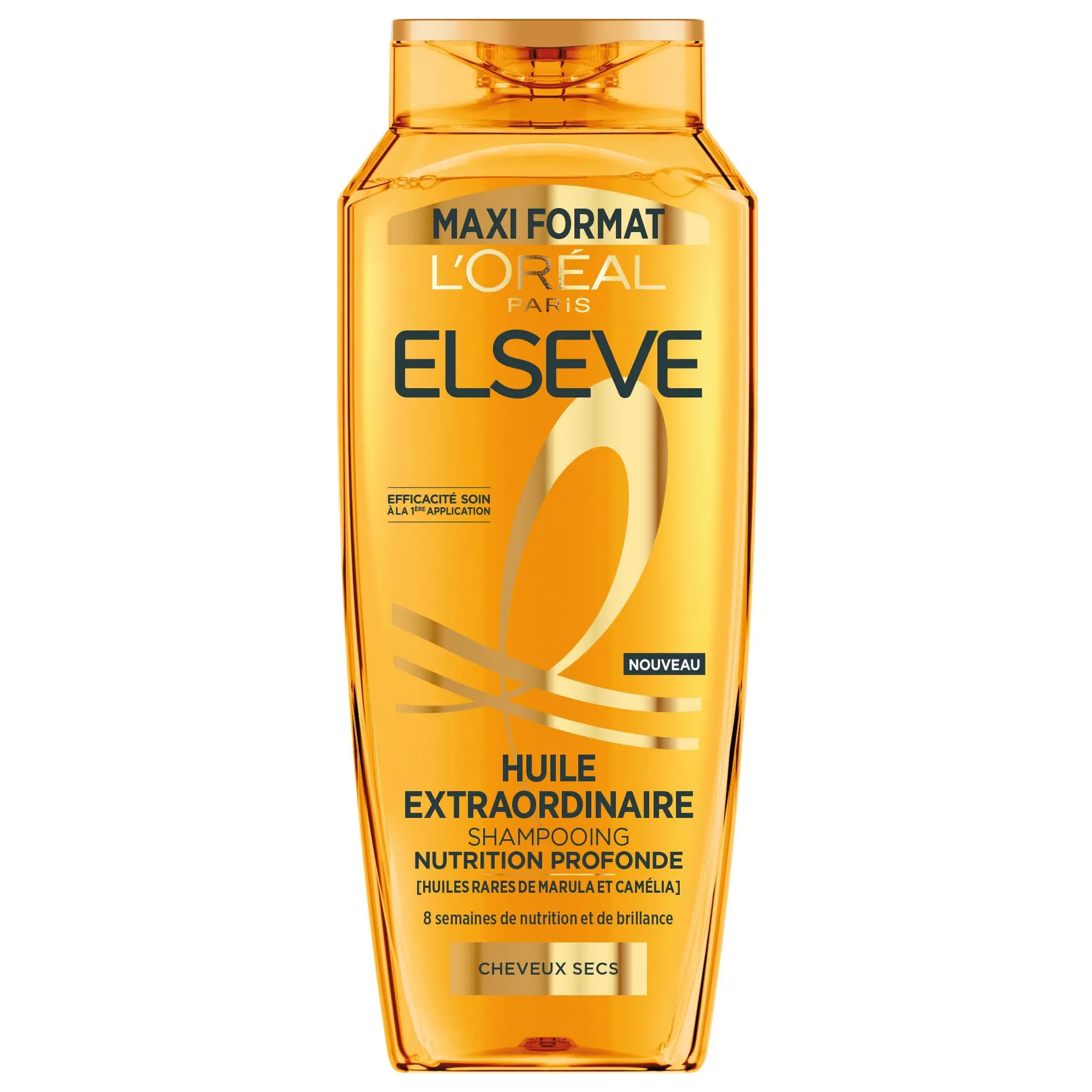 ELSEVE Huile Extraordinaire shampoing nutrition profonde cheveux secs