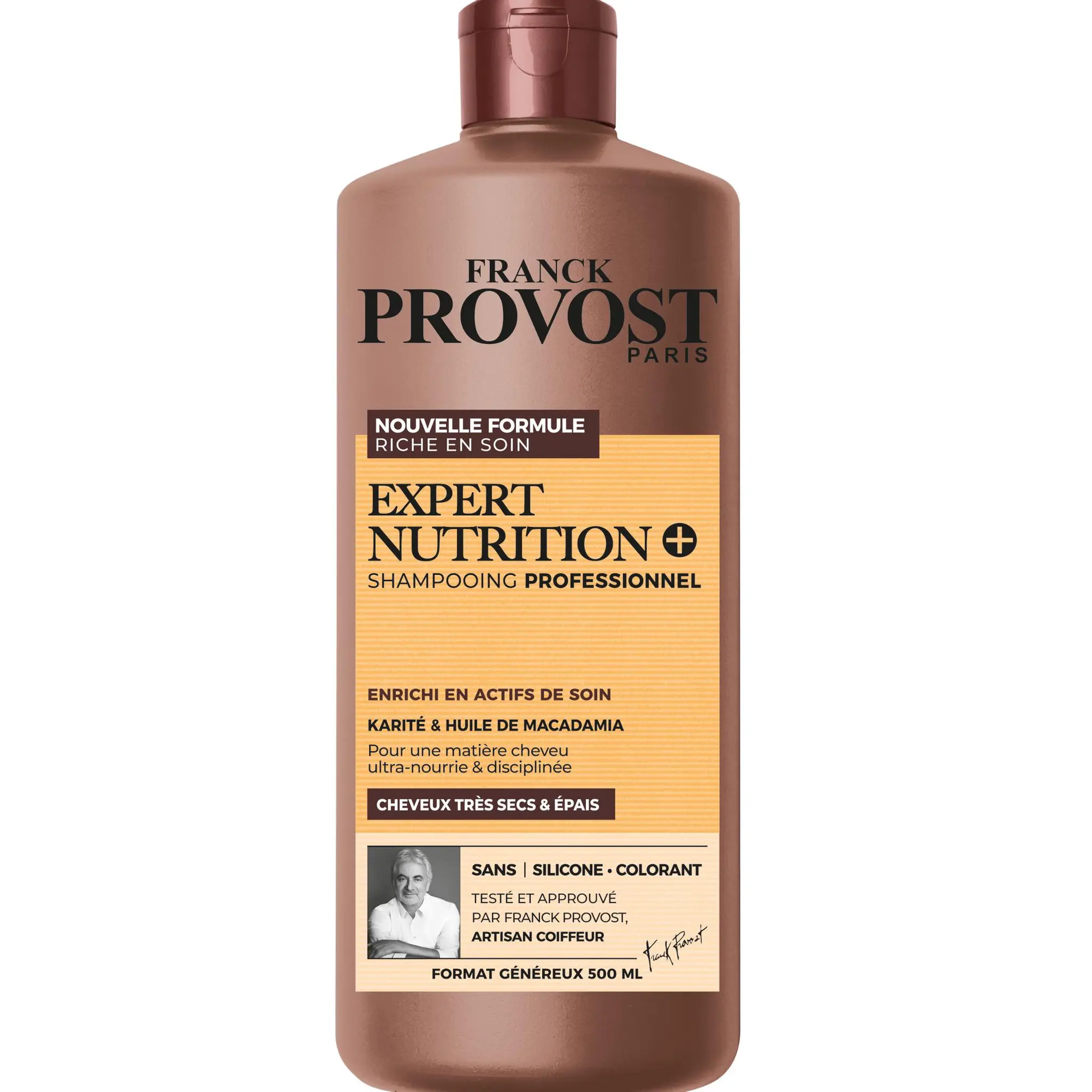 FRANCK PROVOST Expert Nutrition+ Shampoing cheveux très secs et épais