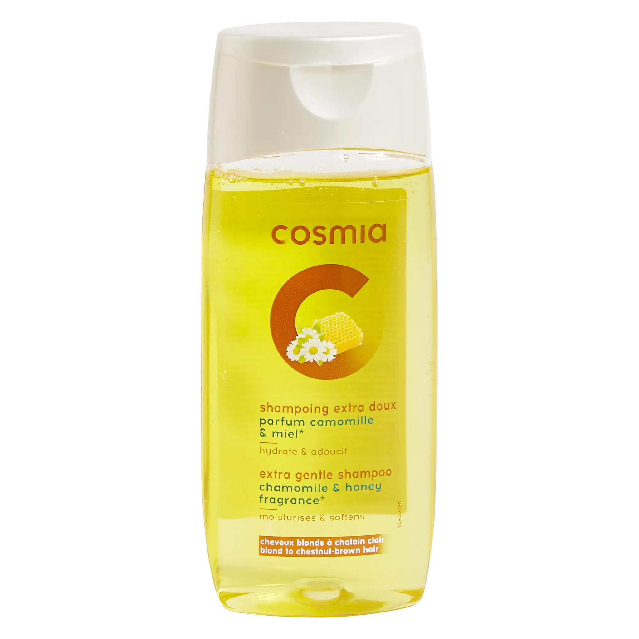 COSMIA Shampooing extra doux camomille miel cheveux blonds et châtains clairs