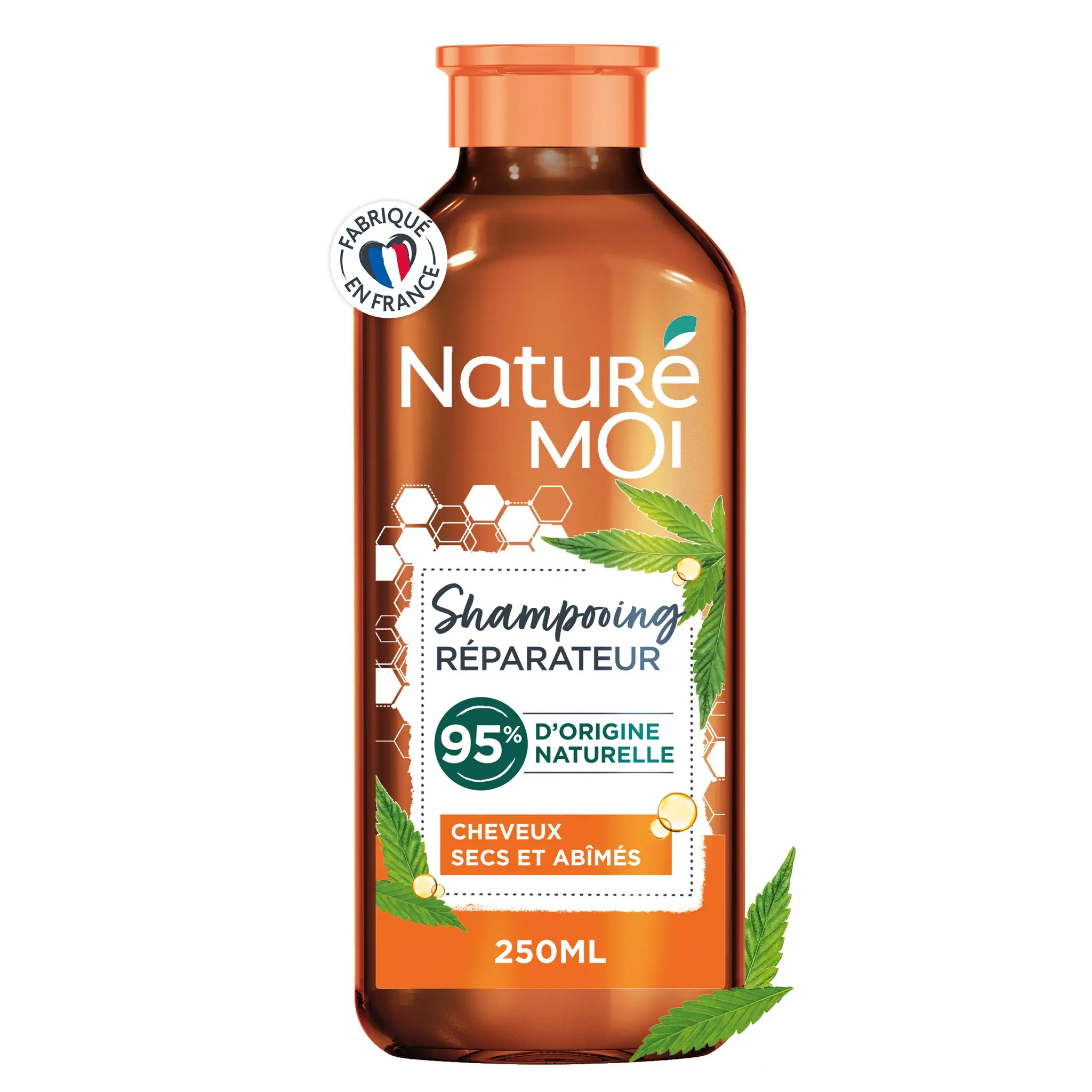 NATURÉ MOI Shampoing réparateur cheveux secs & abîmés