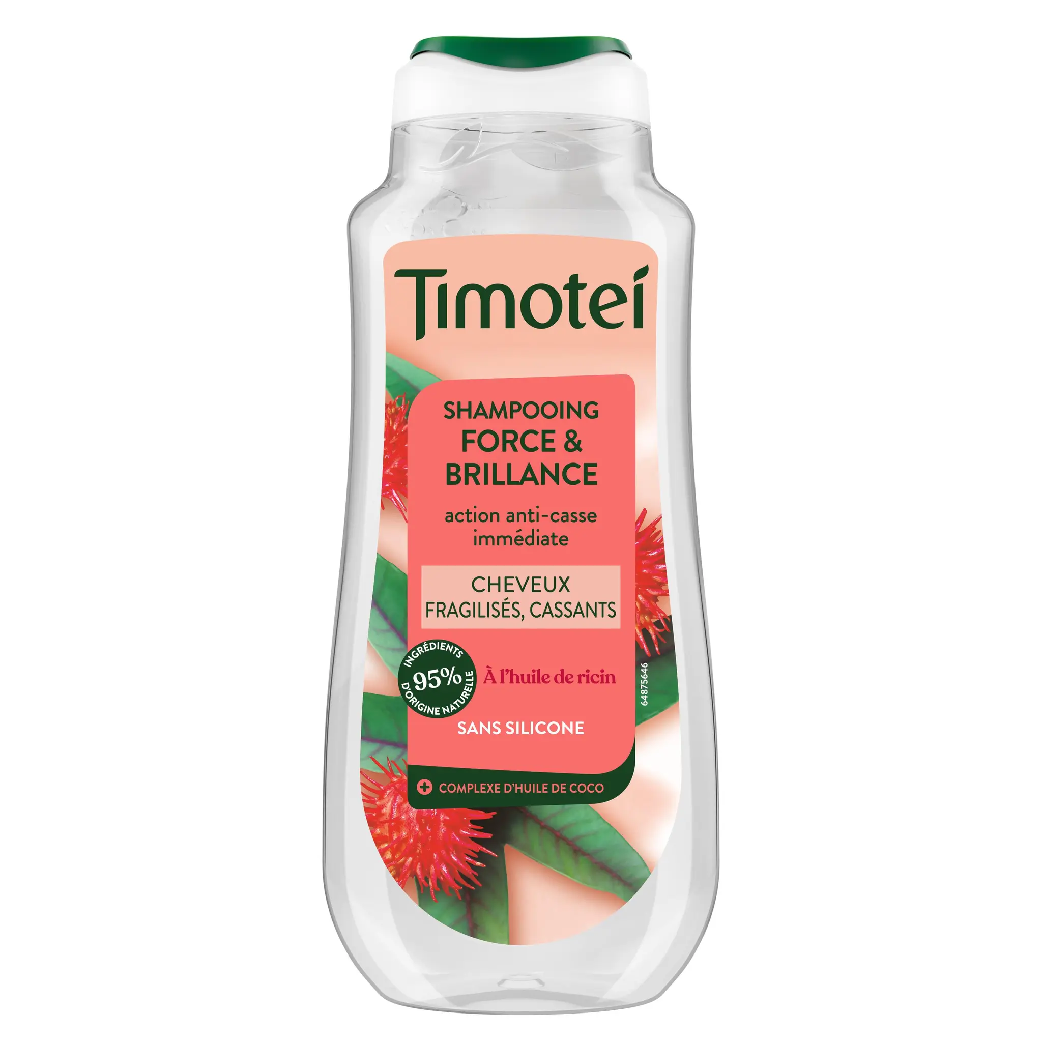TIMOTEI Shampoing force et brillance pour cheveux fragilisés et cassants