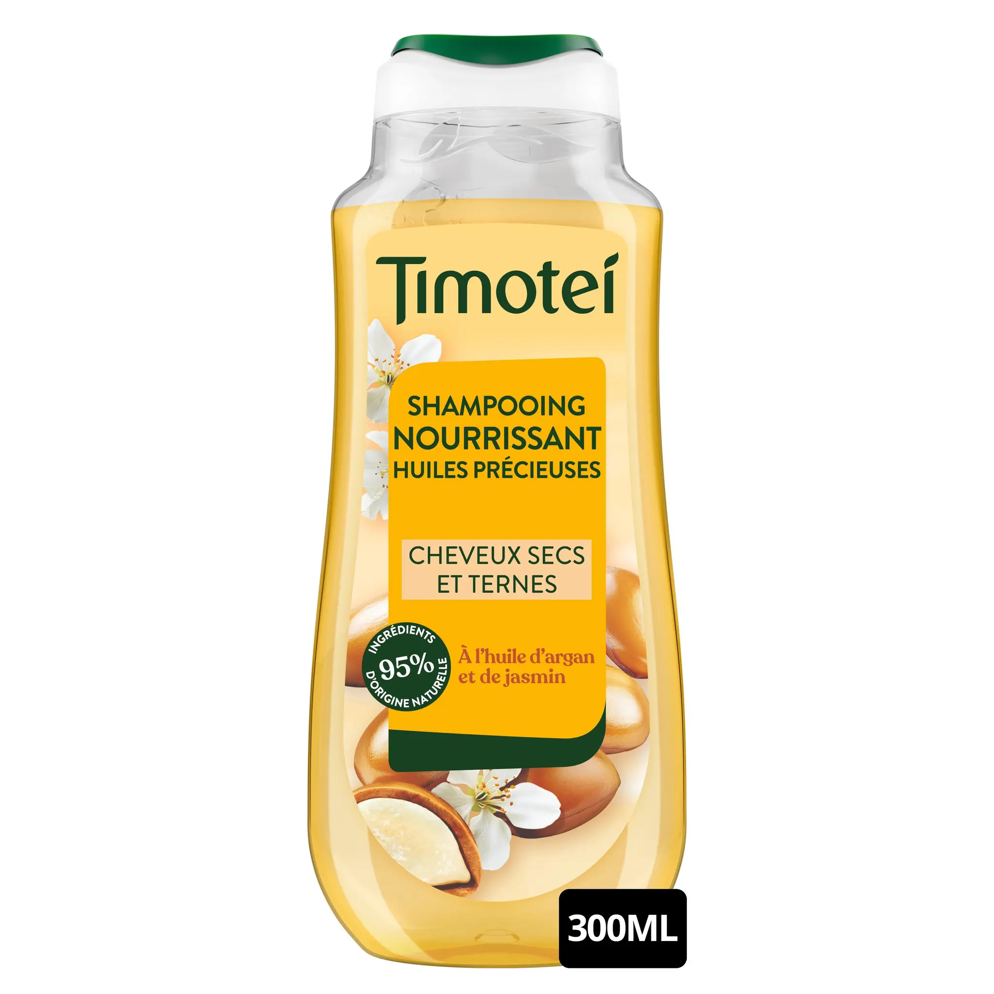 TIMOTEI Shampooing nourrissant huiles précieuses cheveux secs et ternes