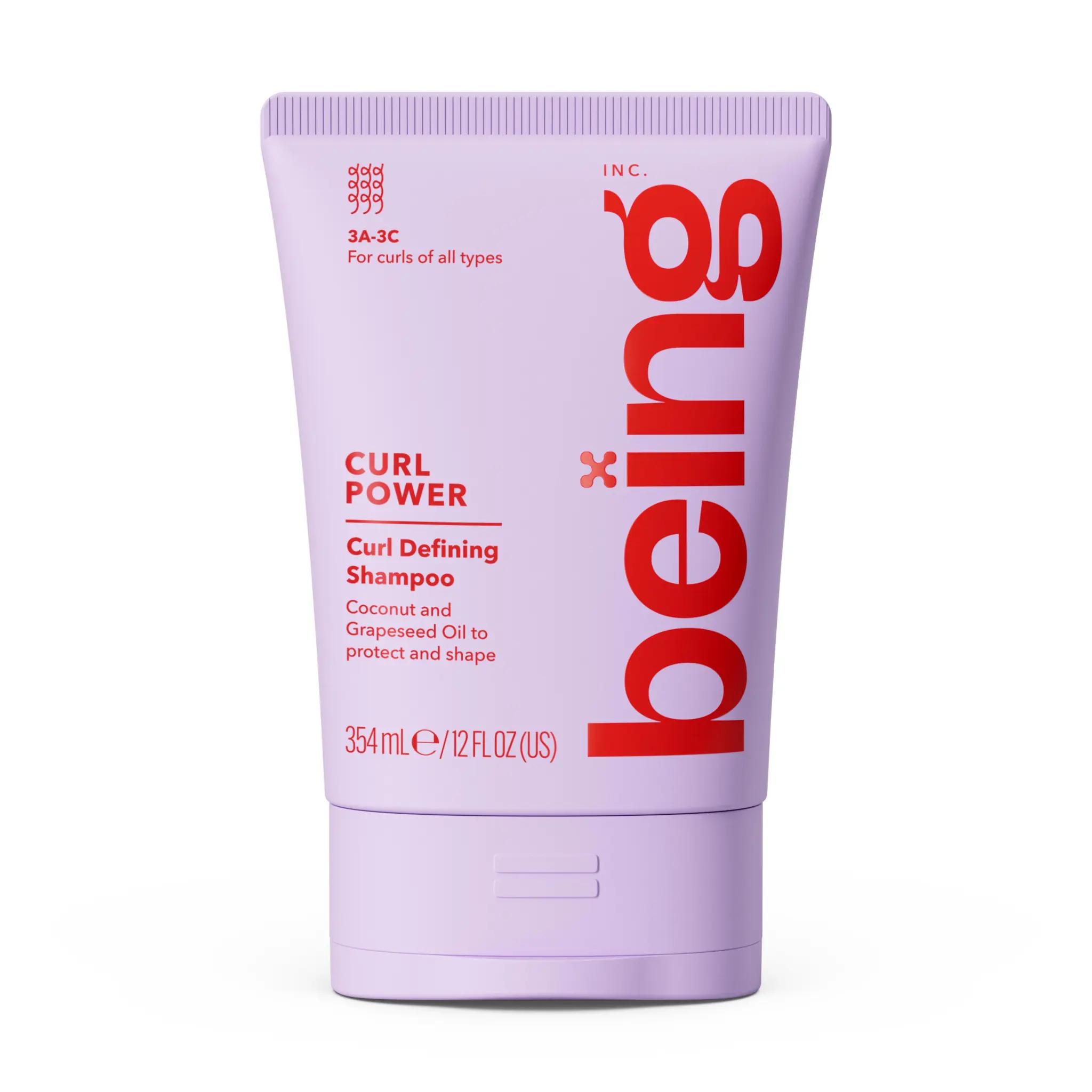 BEING Shampoing curl power définisseur de boucles huile de noix de coco et de pépins de raisins