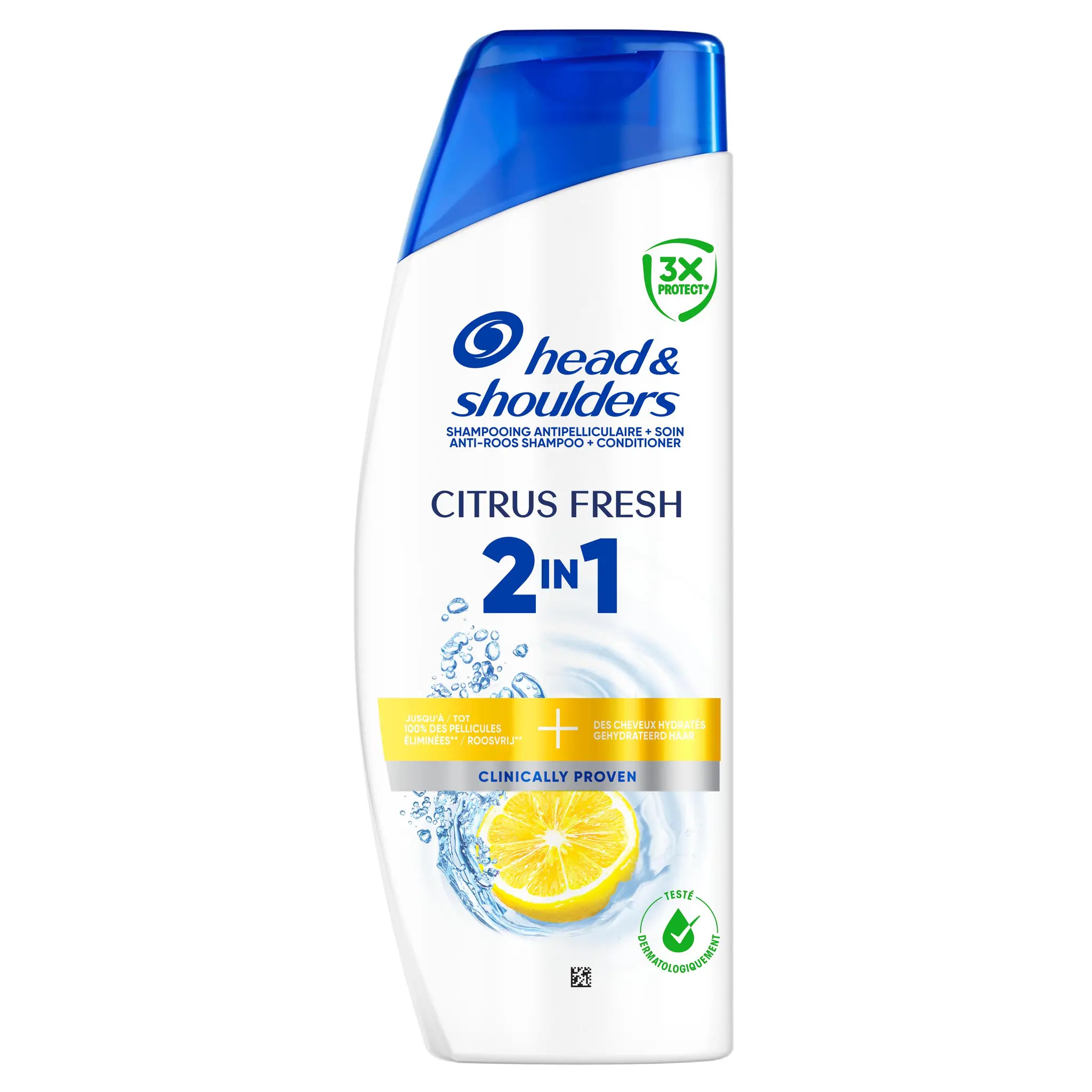 HEAD & SHOULDERS Shampooing 2en1 citrus fresh