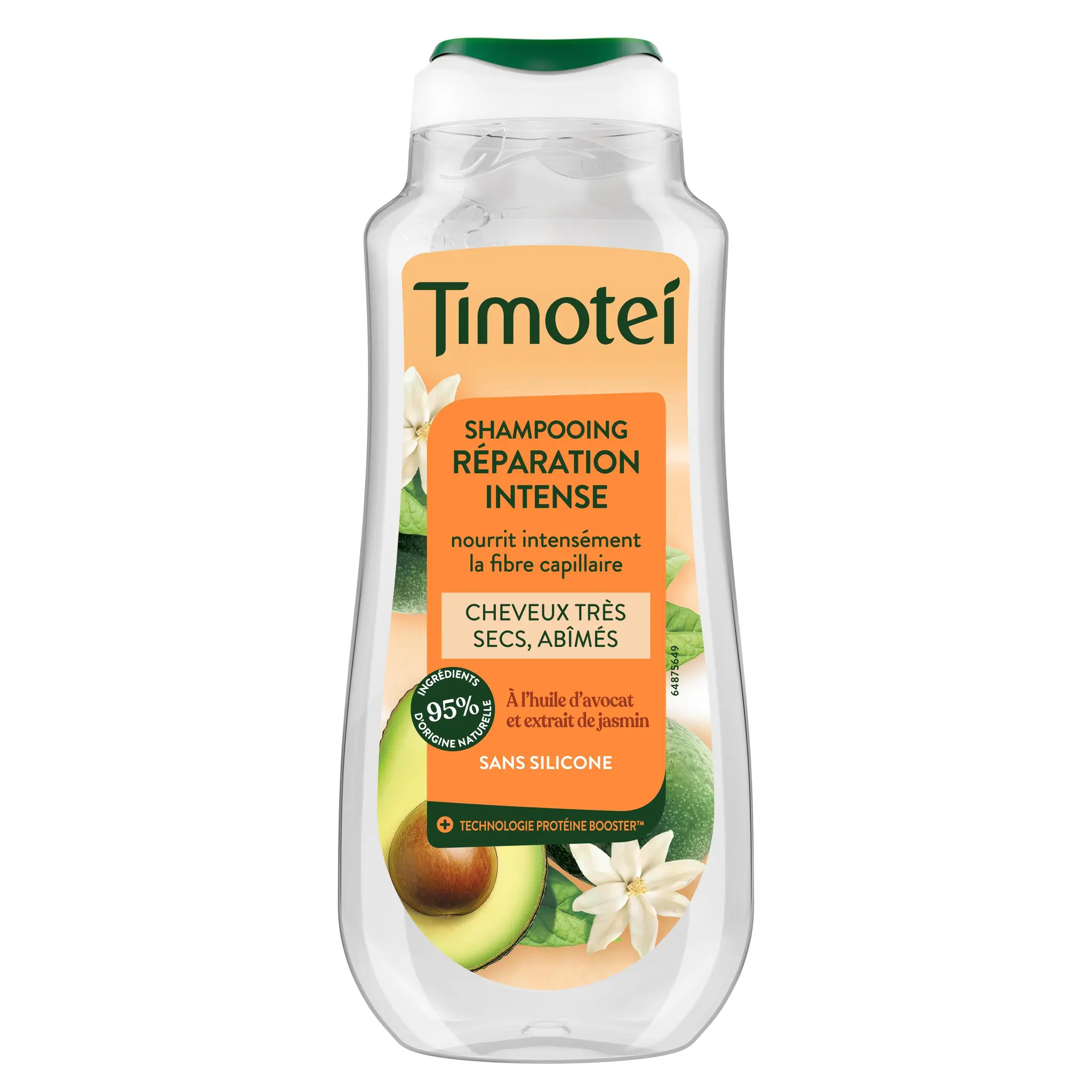 TIMOTEI Shampoing réparation intense pour cheveux très secs et abîmés