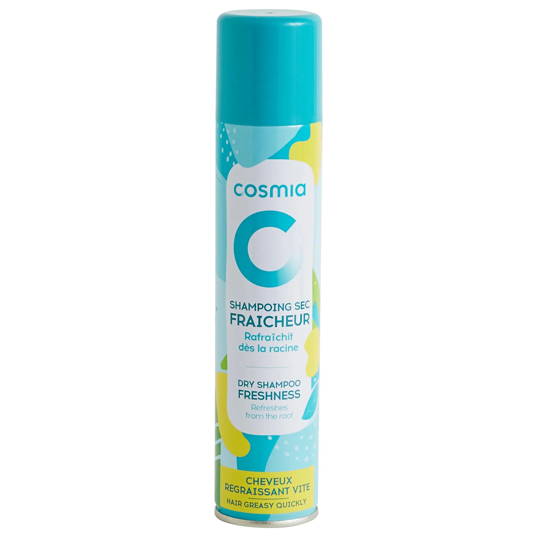 COSMIA Shampoing sec fraicheur cheveux regraissant vite