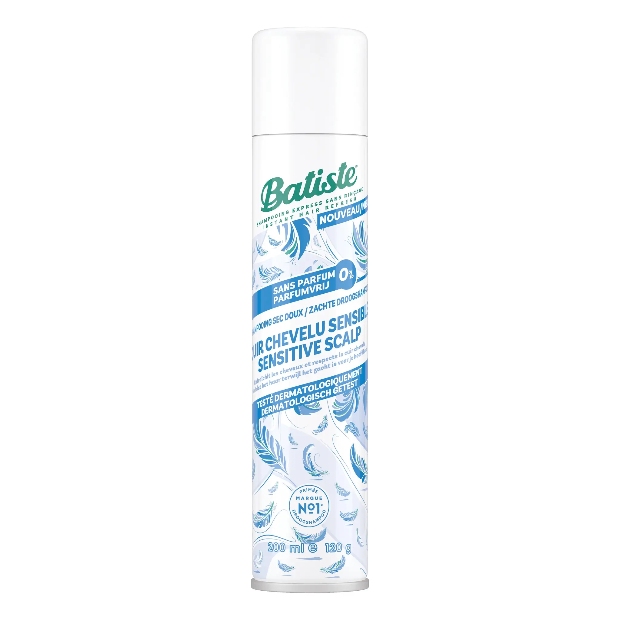 BATISTE Shampoing sec cuir chevelu sensible