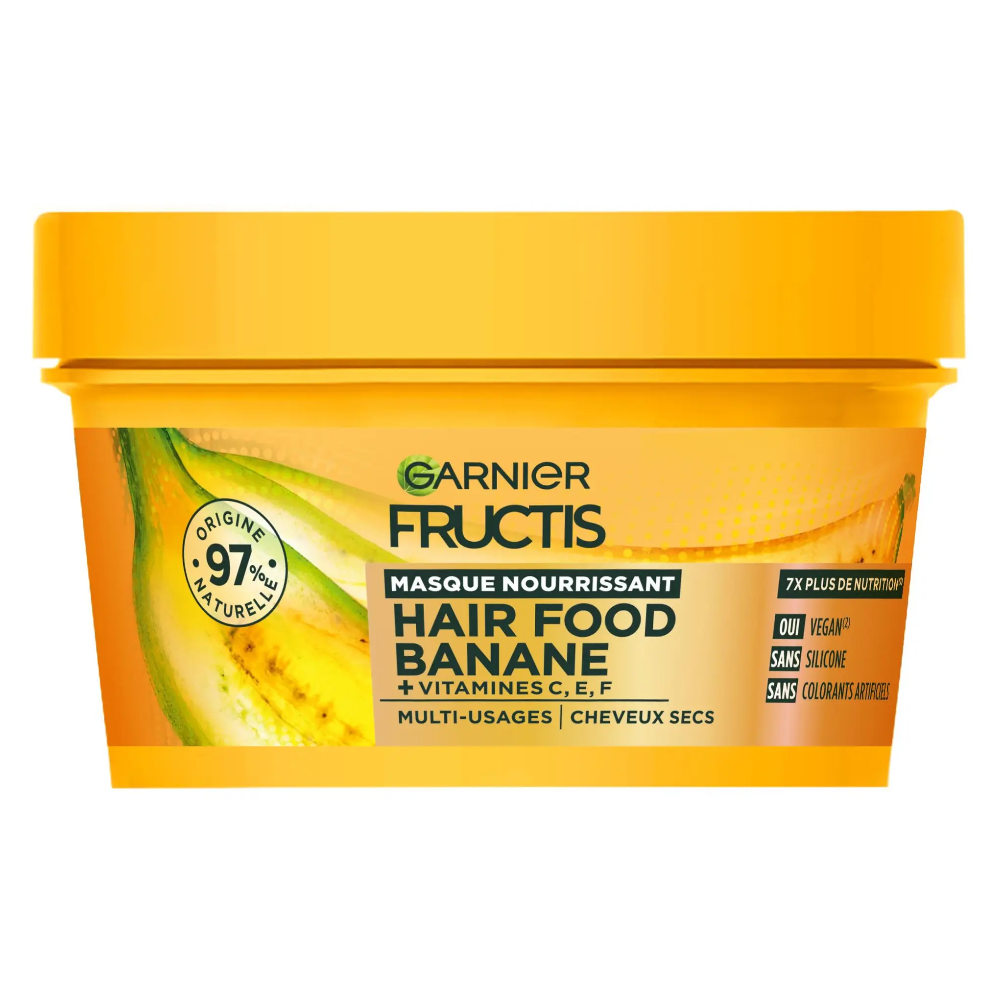 FRUCTIS Masque nourrissant cheveux secs banane