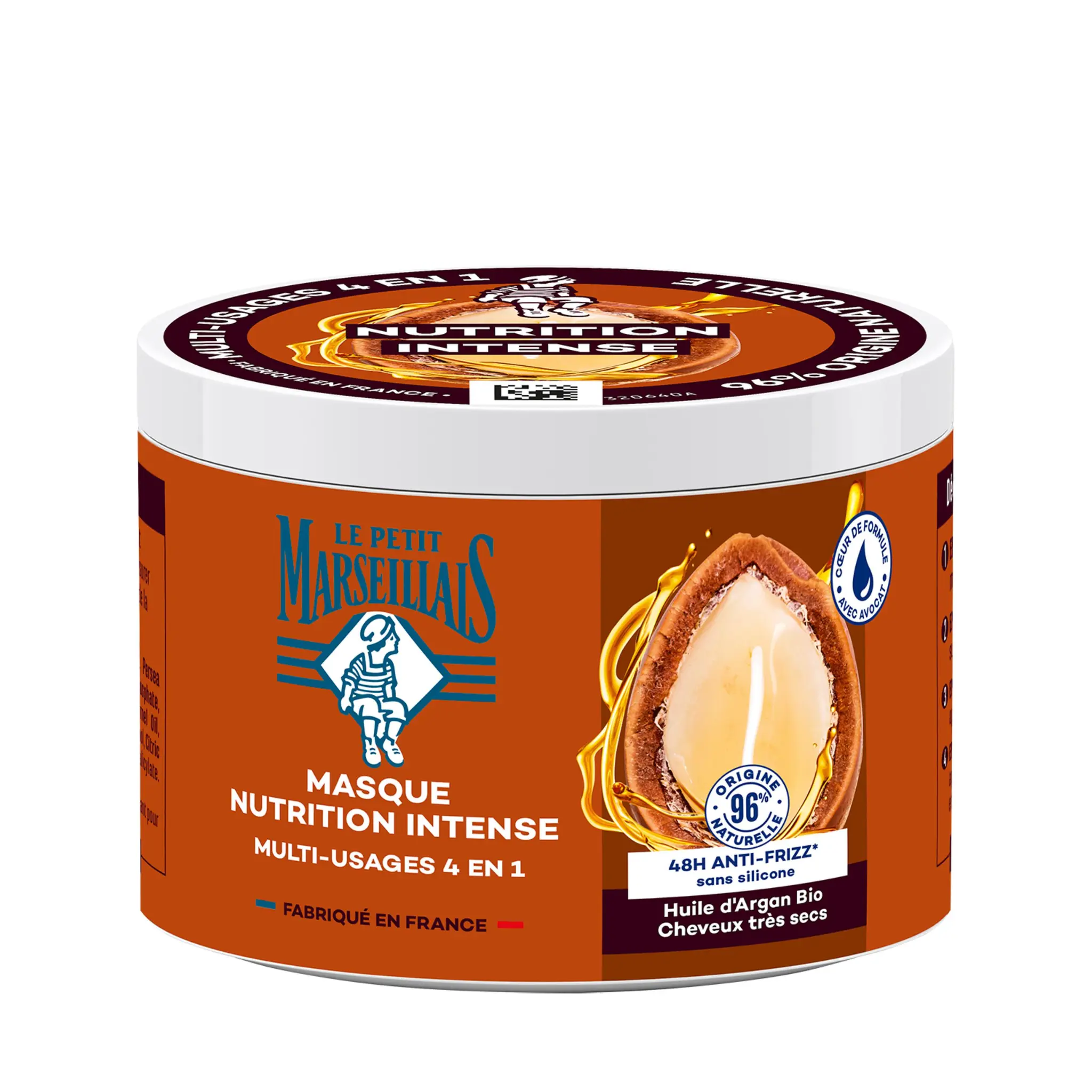 LE PETIT MARSEILLAIS Masque capillaire nutrition intense multi usage 4en1
