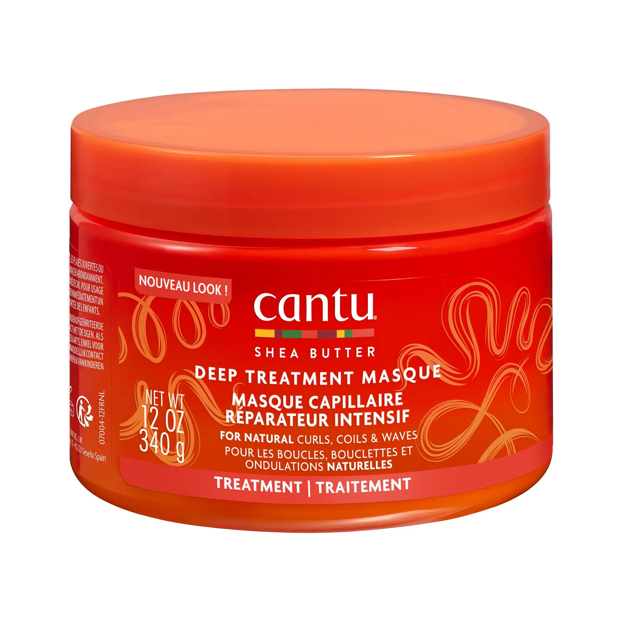 CANTU Masque capillaire réparateur intensif pour boucles et ondulations