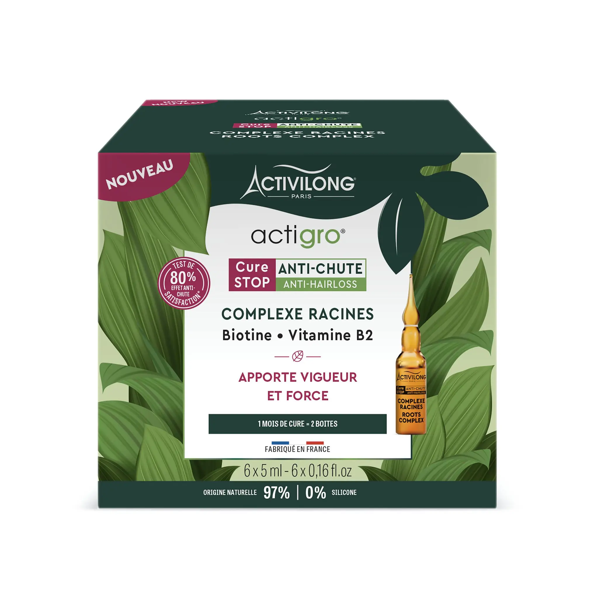 ACTIVILONG Actigro complexe racines cure anti chute