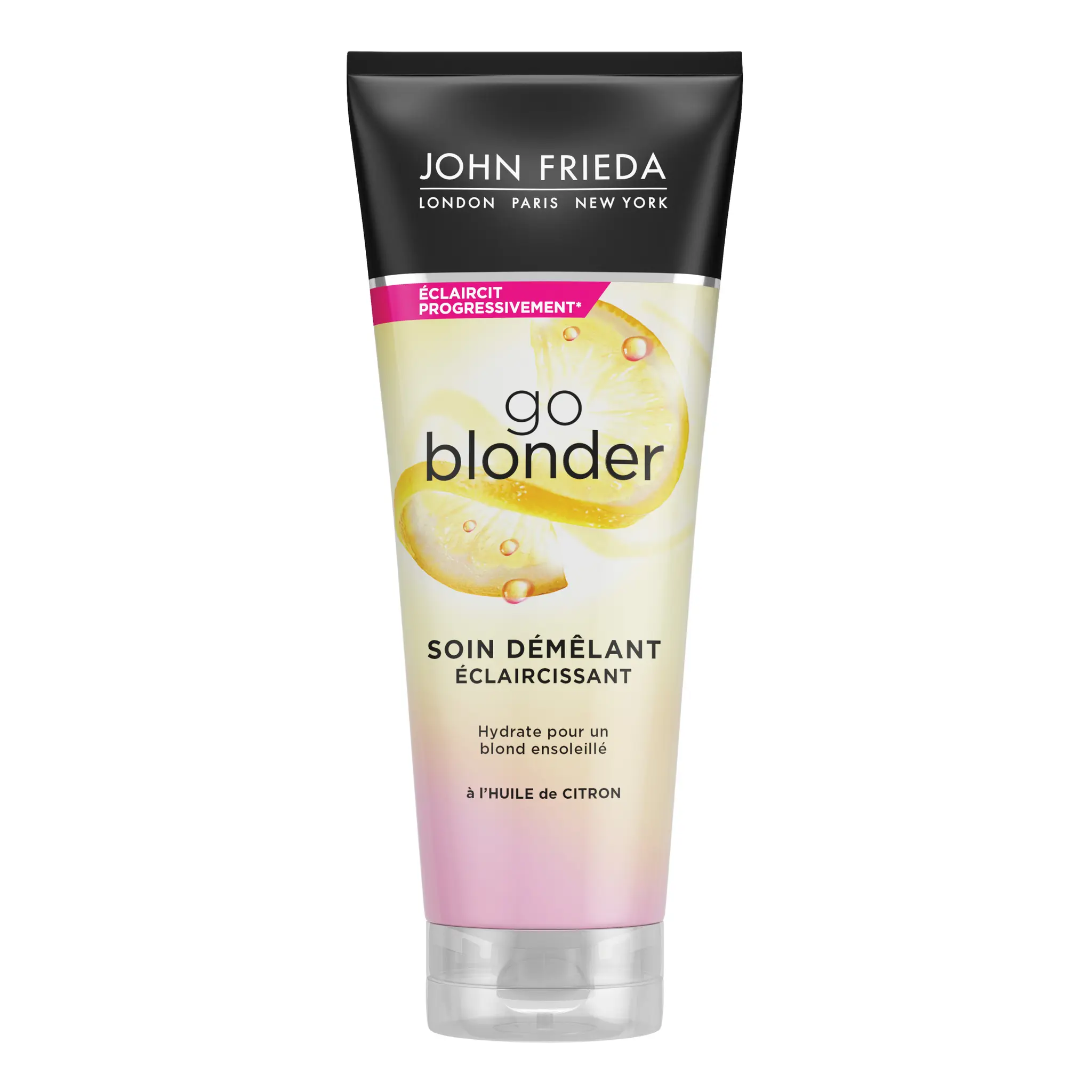 JOHN FRIEDA Sheer Blonde soin démêlant éclaircissant citron & camomille